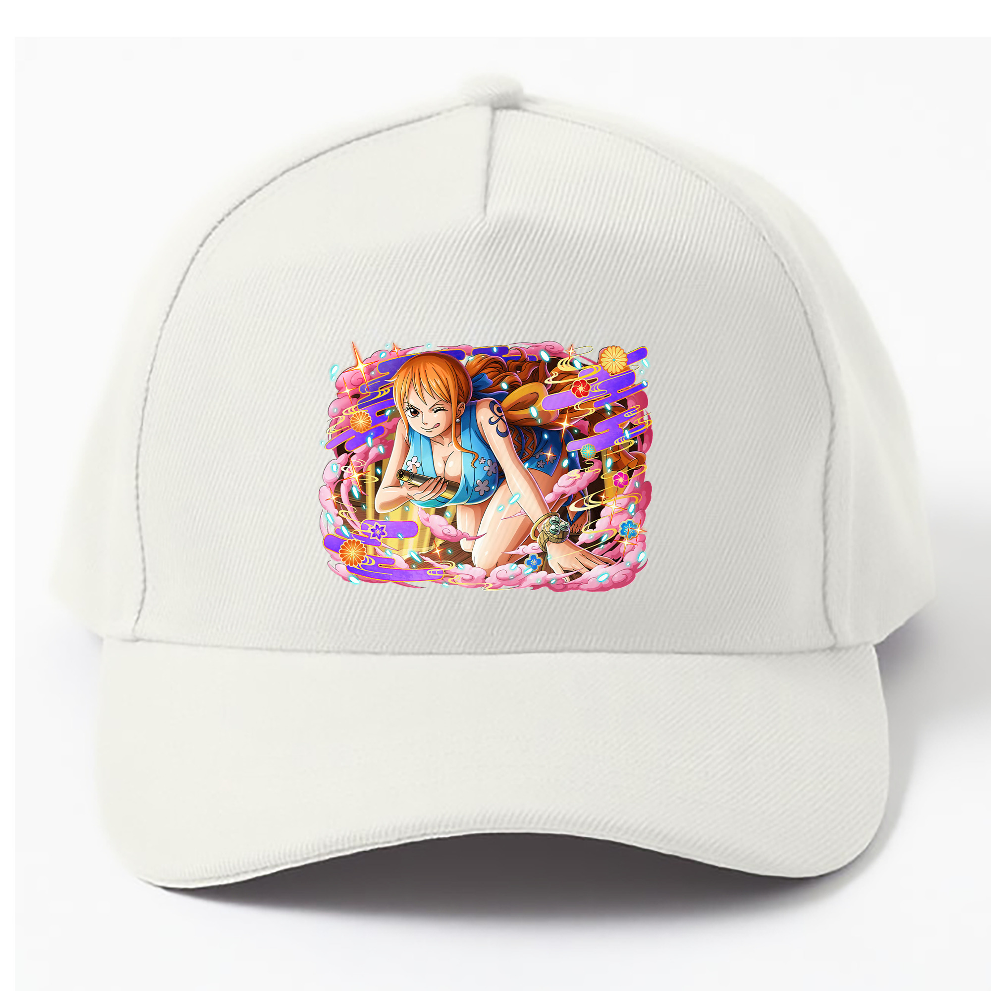 （画像用） ワンピース ナミ ONE PIECE Nami ベースボールキャップ 綿100％ 男女兼用 帽子 スポーツ