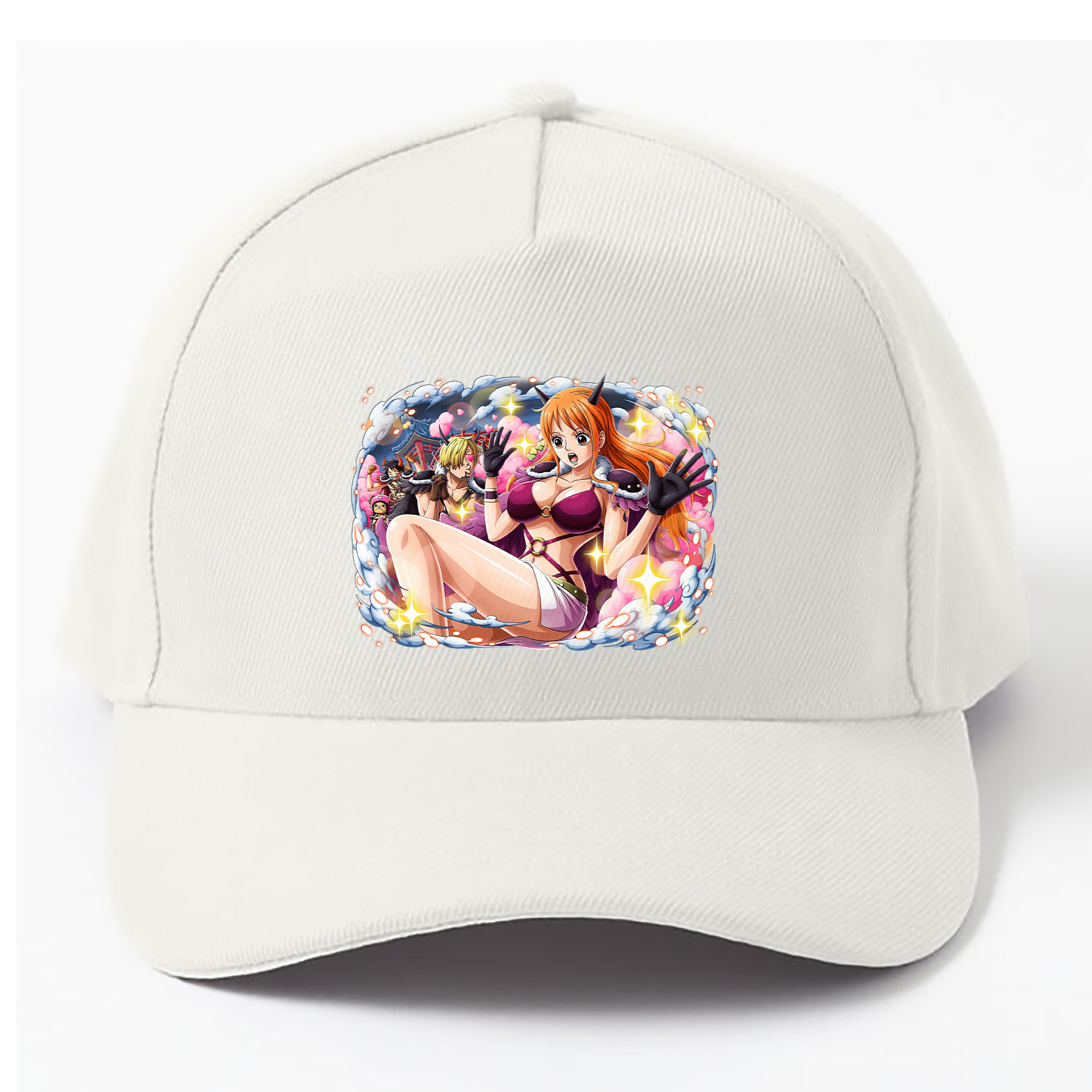 （画像用） ワンピース ナミ ONE PIECE Nami ベースボールキャップ 綿100％ 男女兼用 帽子 スポーツ