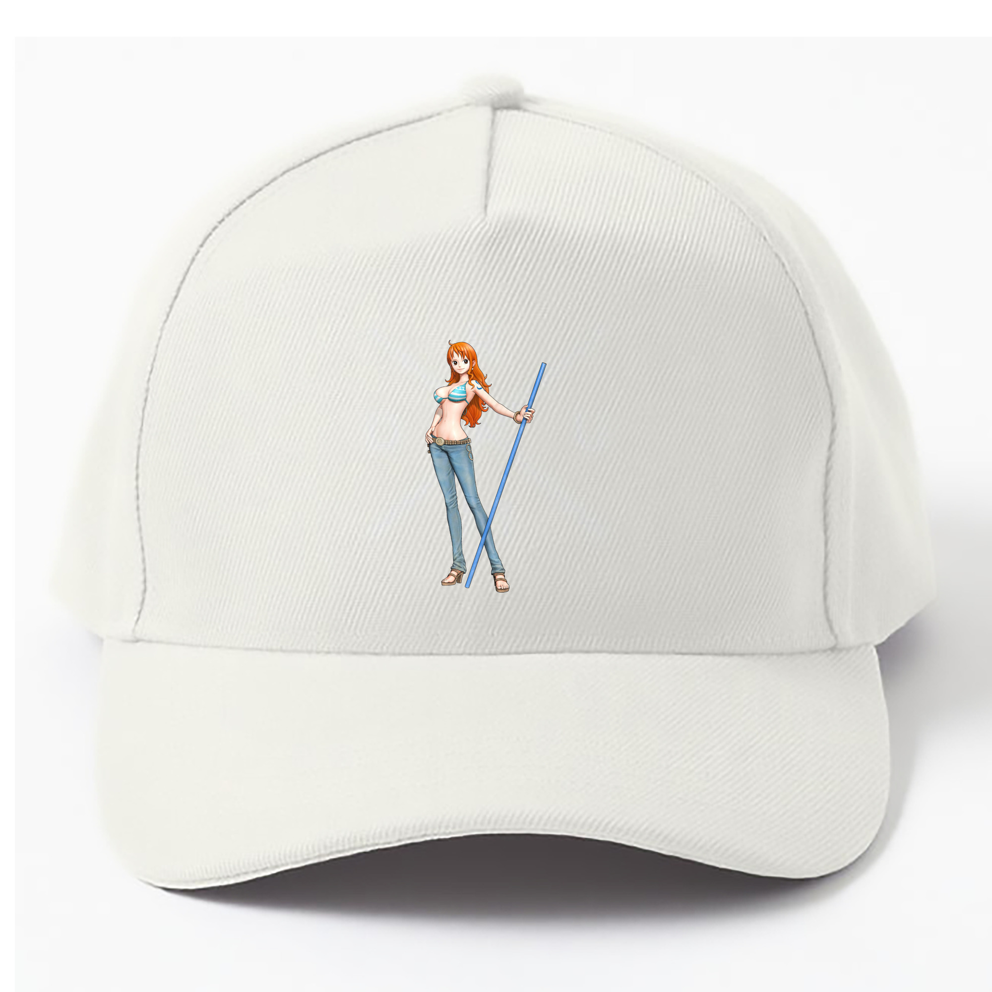 （画像用） ワンピース ナミ ONE PIECE Nami ベースボールキャップ 綿100％ 男女兼用 帽子 スポーツ