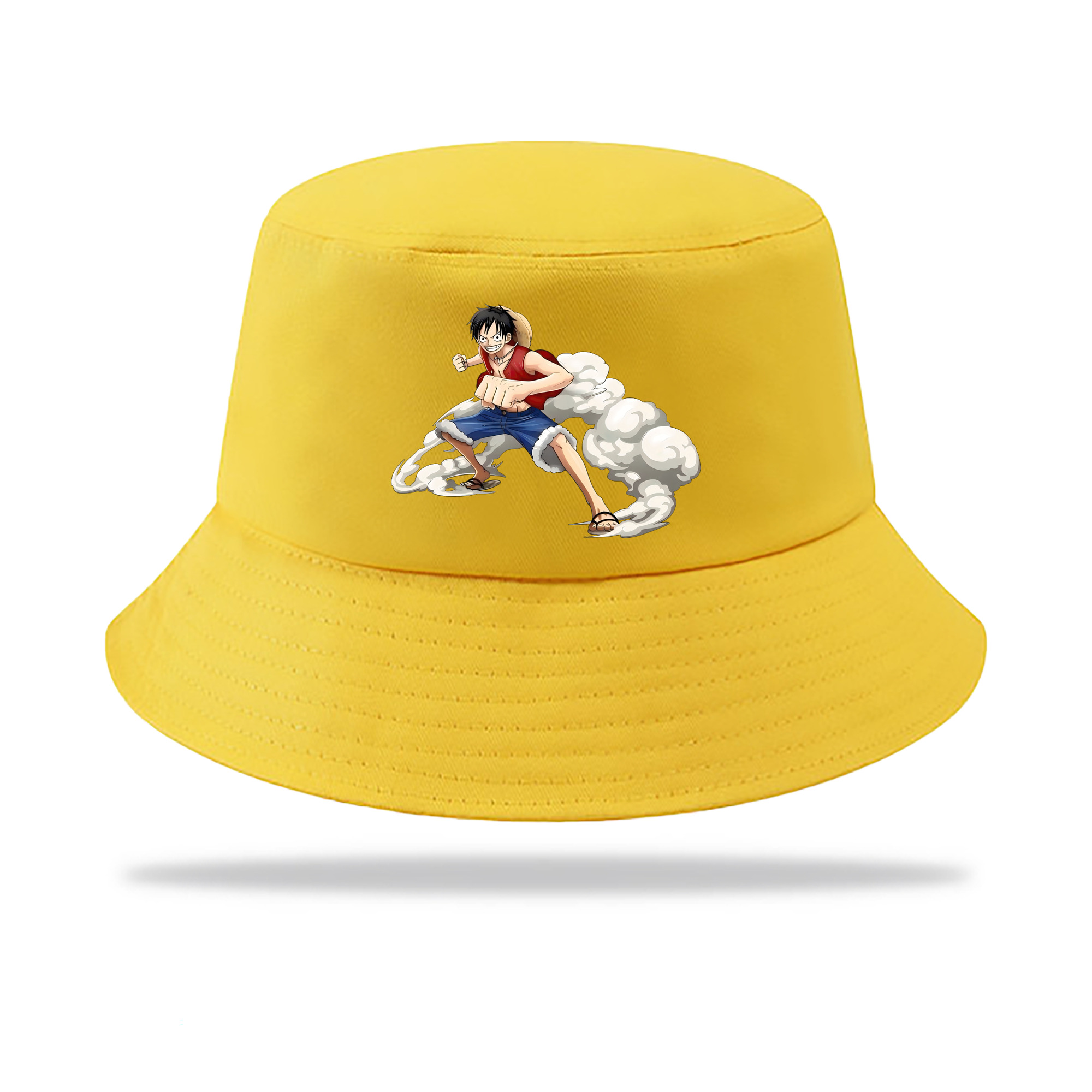 （画像用） ワンピース モンキー・D・ルフィ ONE PIECE Monkey D. Luffy アウトドア日除けバケットハット
