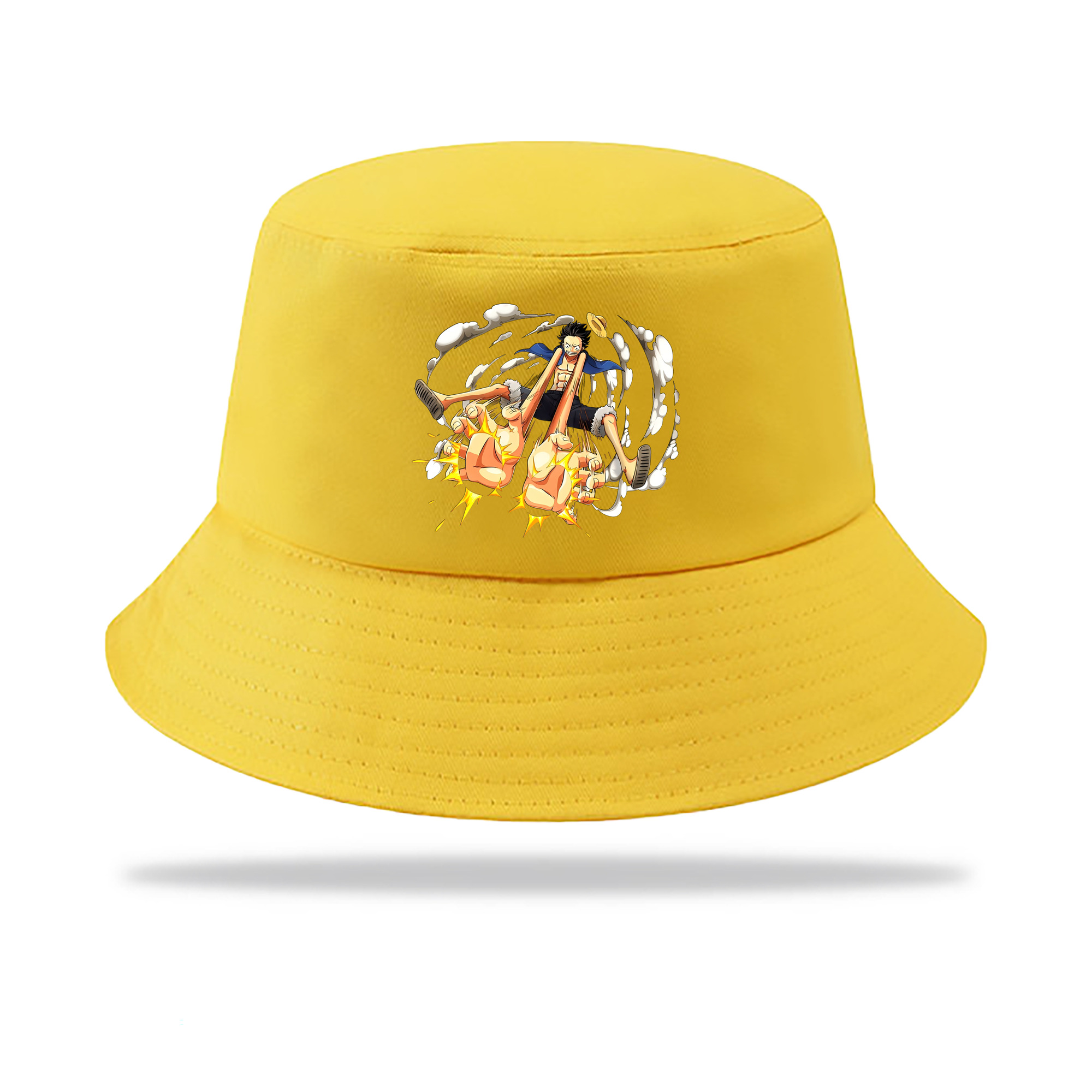 （画像用） ワンピース モンキー・D・ルフィ ONE PIECE Monkey D. Luffy アウトドア日除けバケットハット