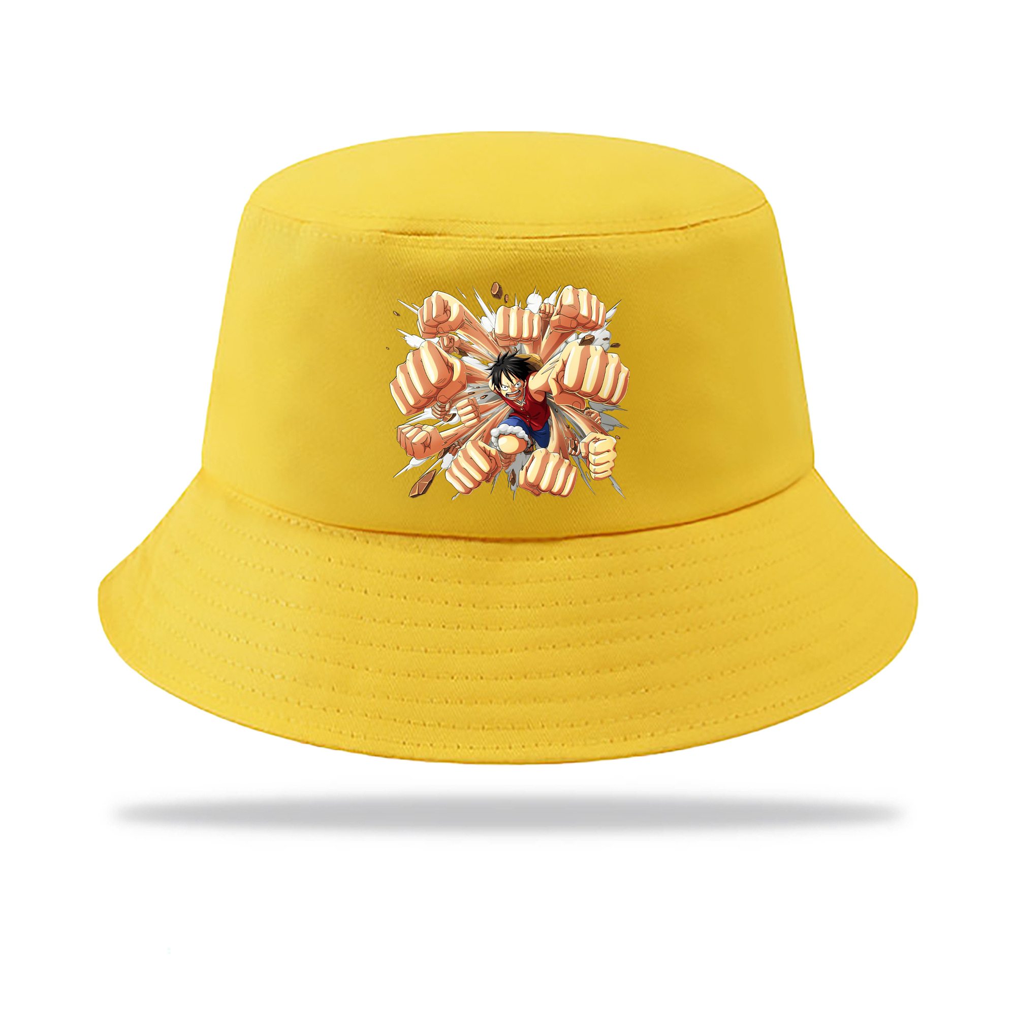 （画像用） ワンピース モンキー・D・ルフィ ONE PIECE Monkey D. Luffy アウトドア日除けバケットハット