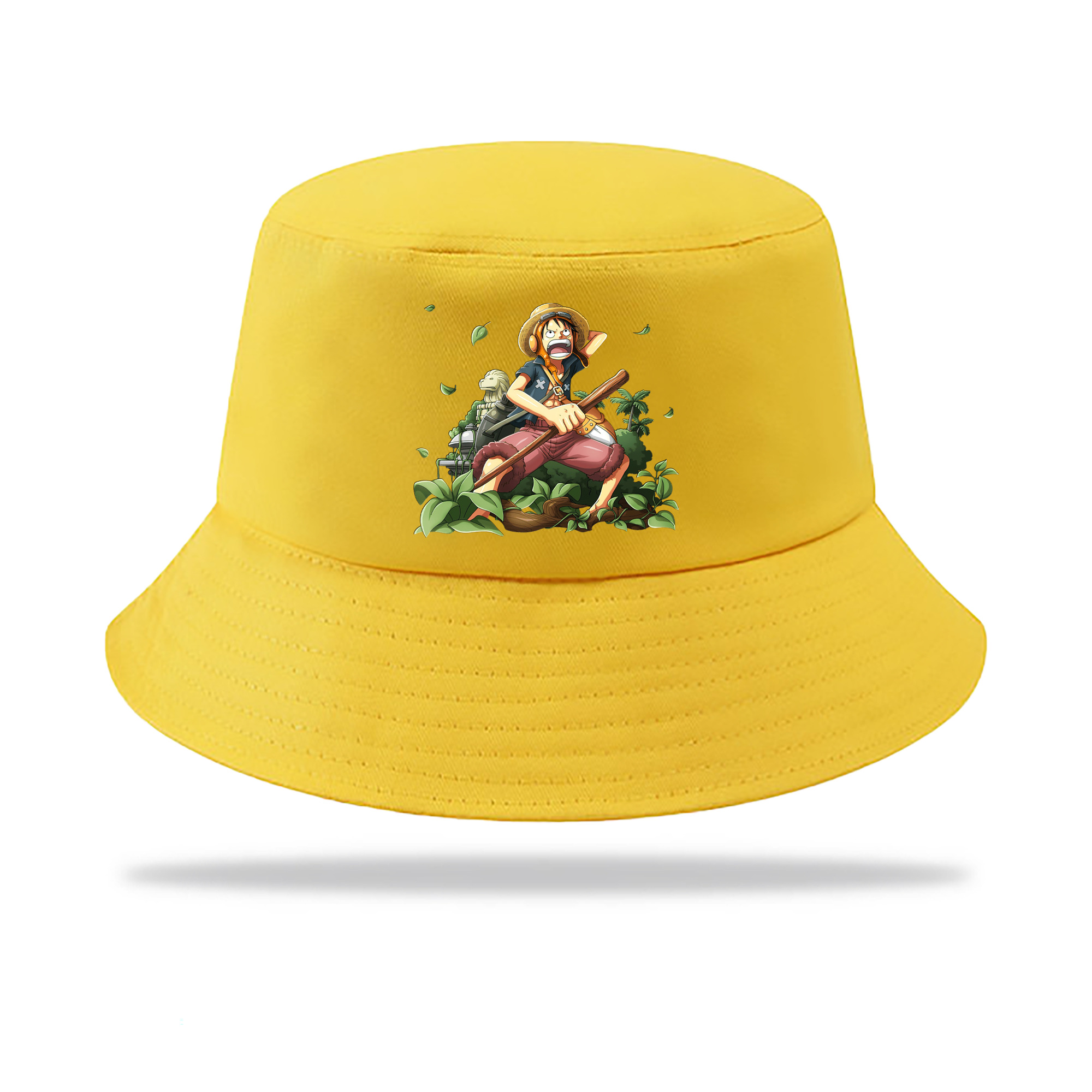 （画像用） ワンピース モンキー・D・ルフィ ONE PIECE Monkey D. Luffy アウトドア日除けバケットハット