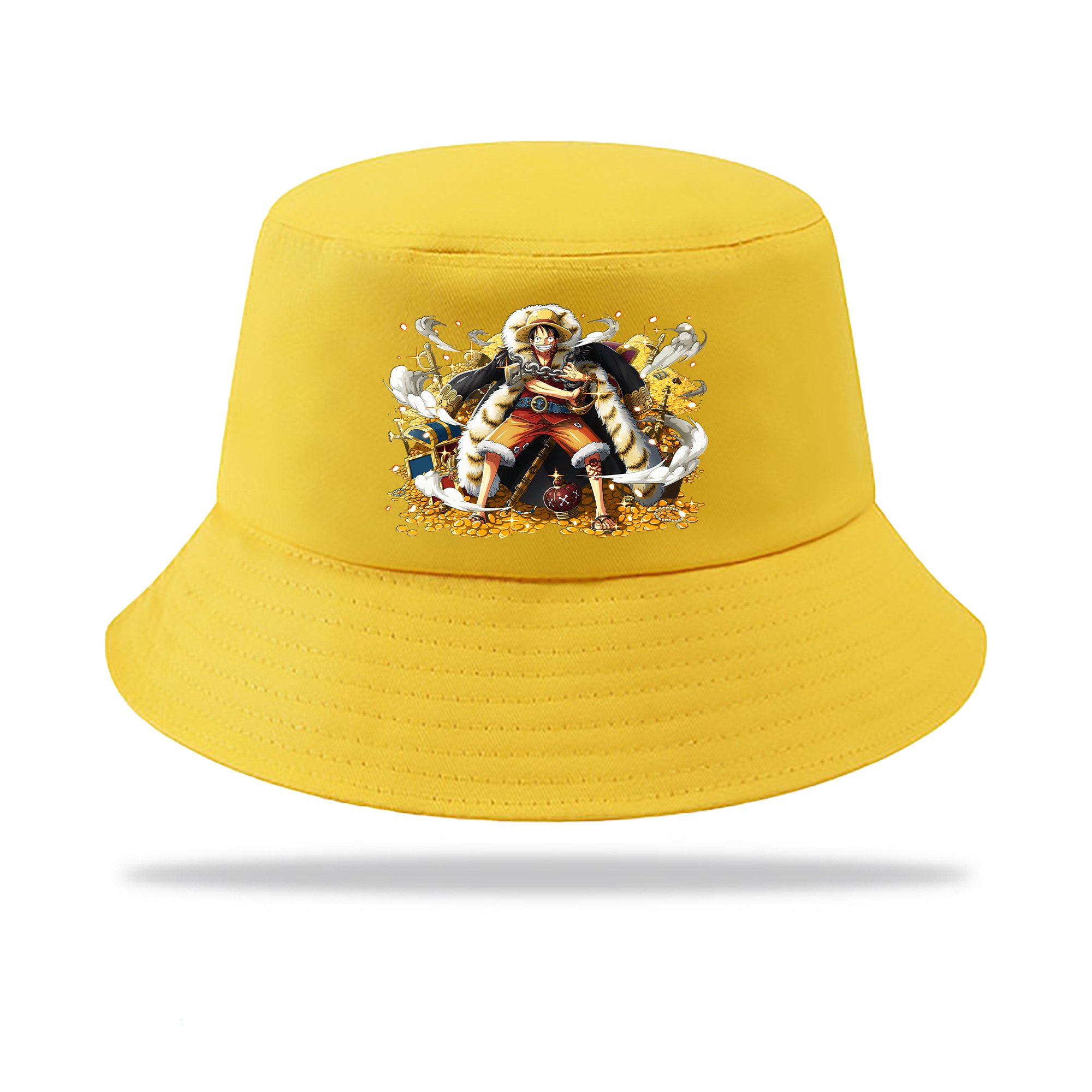 （画像用） ワンピース モンキー・D・ルフィ ONE PIECE Monkey D. Luffy アウトドア日除けバケットハット