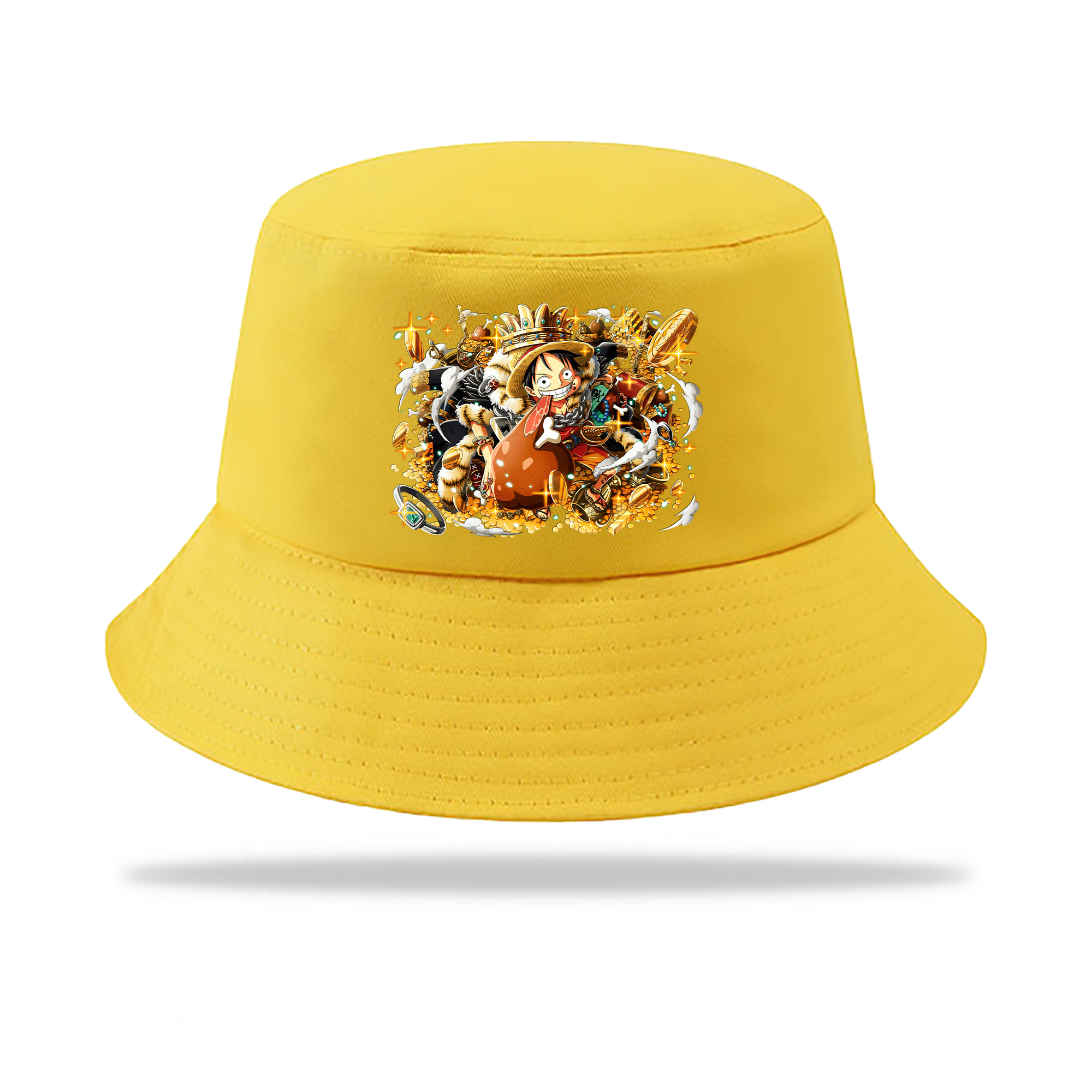（画像用） ワンピース モンキー・D・ルフィ ONE PIECE Monkey D. Luffy アウトドア日除けバケットハット