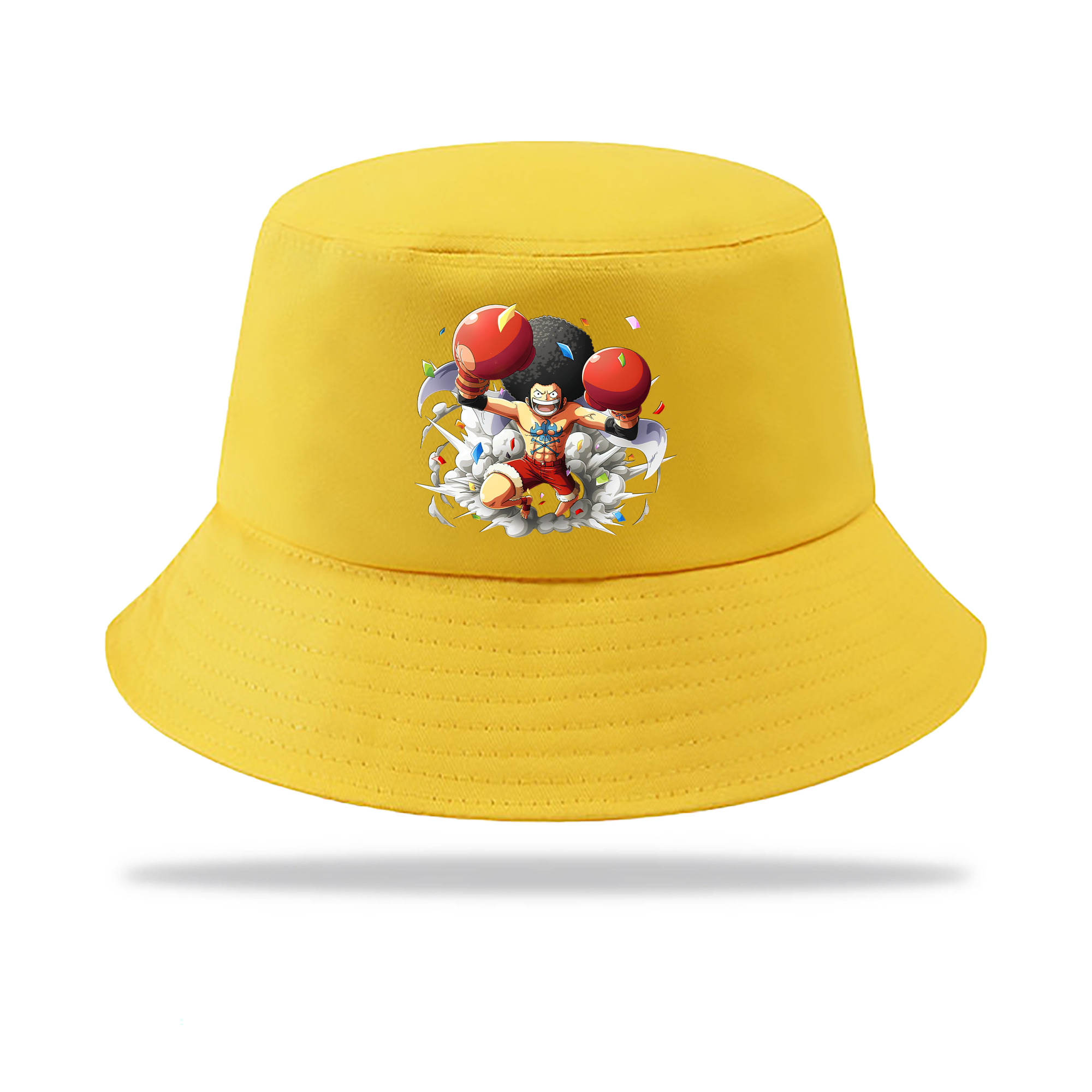 （画像用） ワンピース モンキー・D・ルフィ ONE PIECE Monkey D. Luffy アウトドア日除けバケットハット