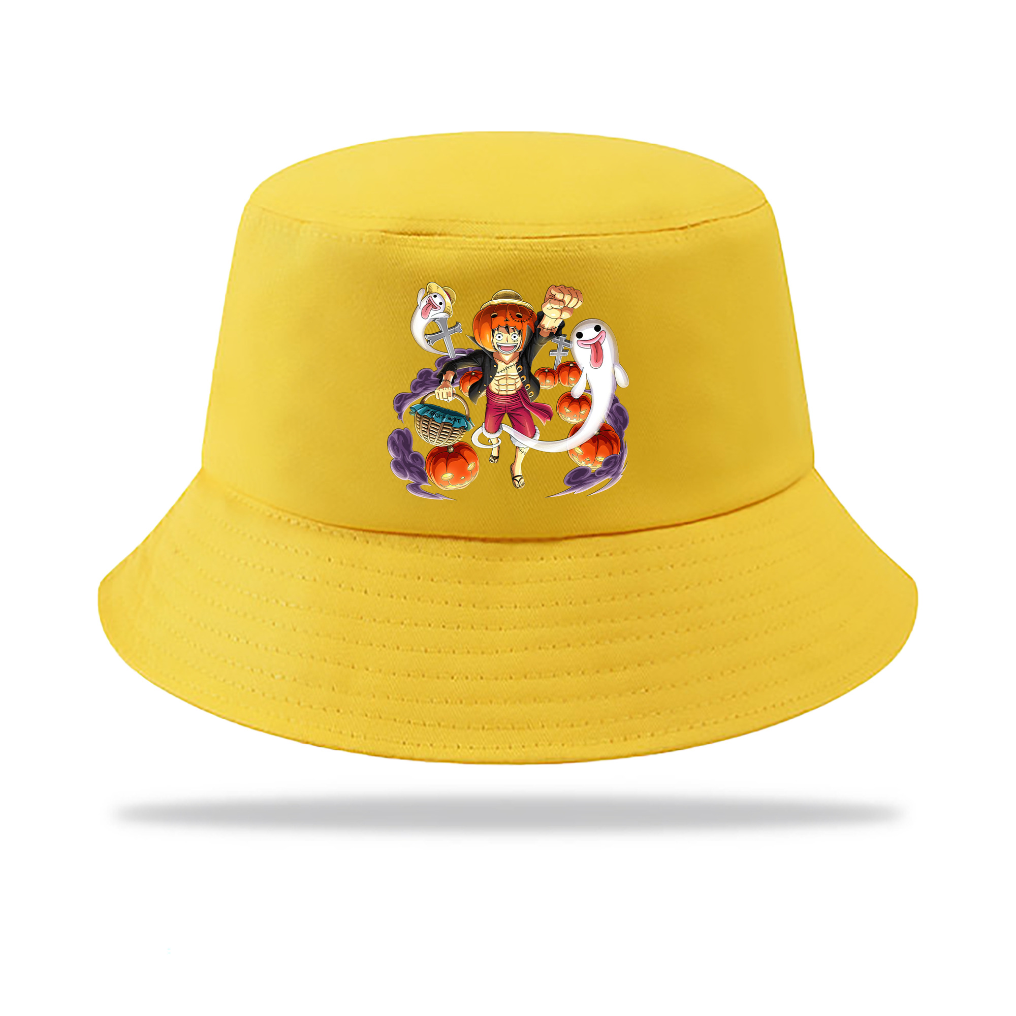 （画像用） ワンピース モンキー・D・ルフィ ONE PIECE Monkey D. Luffy アウトドア日除けバケットハット