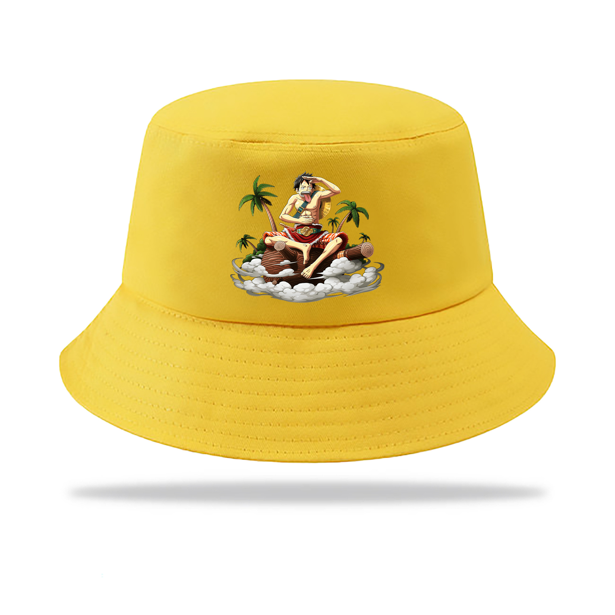 （画像用） ワンピース モンキー・D・ルフィ ONE PIECE Monkey D. Luffy アウトドア日除けバケットハット