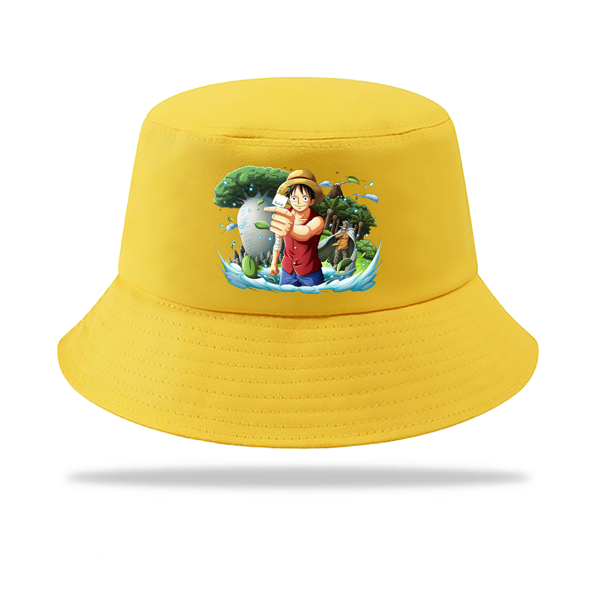 （画像用） ワンピース モンキー・D・ルフィ ONE PIECE Monkey D. Luffy アウトドア日除けバケットハット