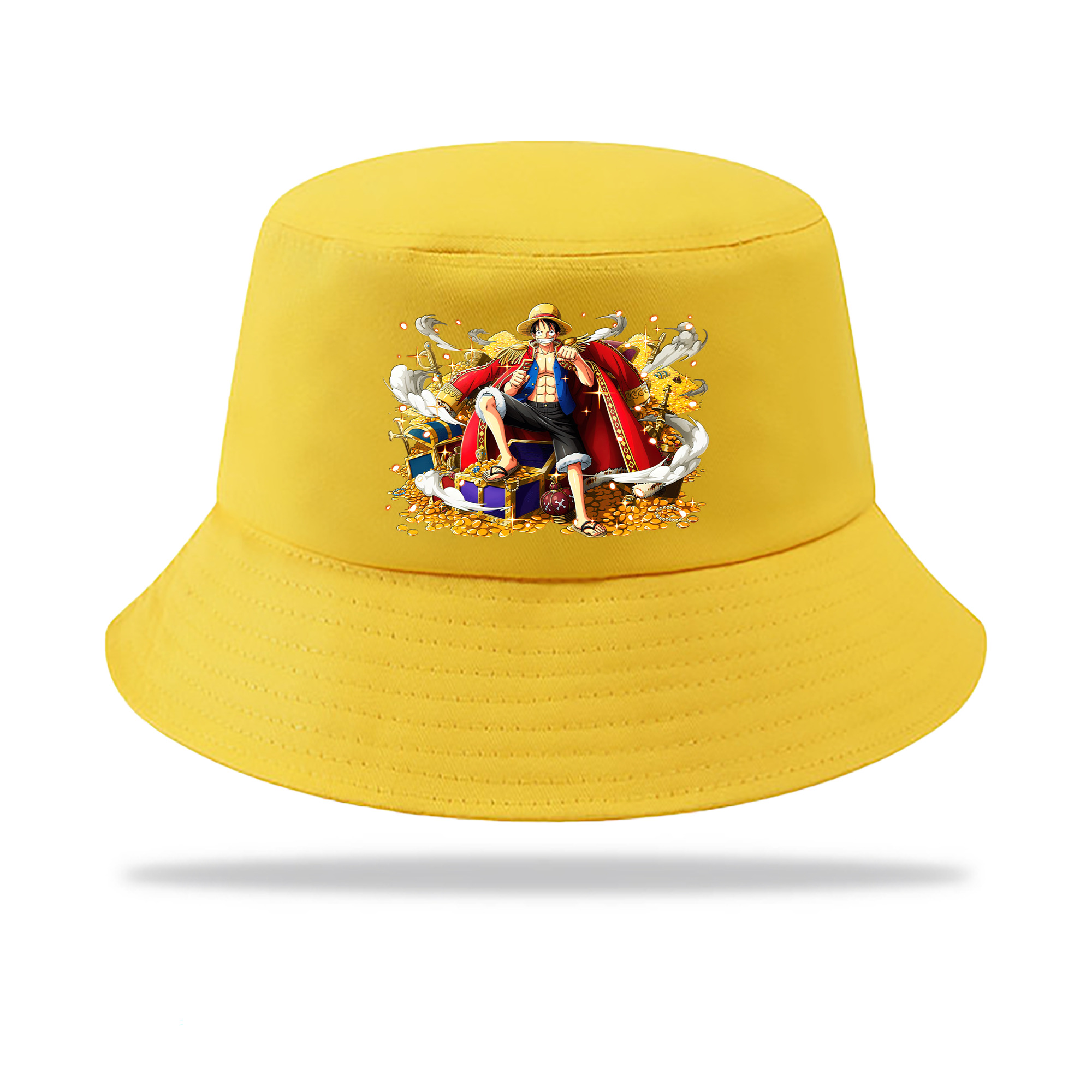 （画像用） ワンピース モンキー・D・ルフィ ONE PIECE Monkey D. Luffy アウトドア日除けバケットハット