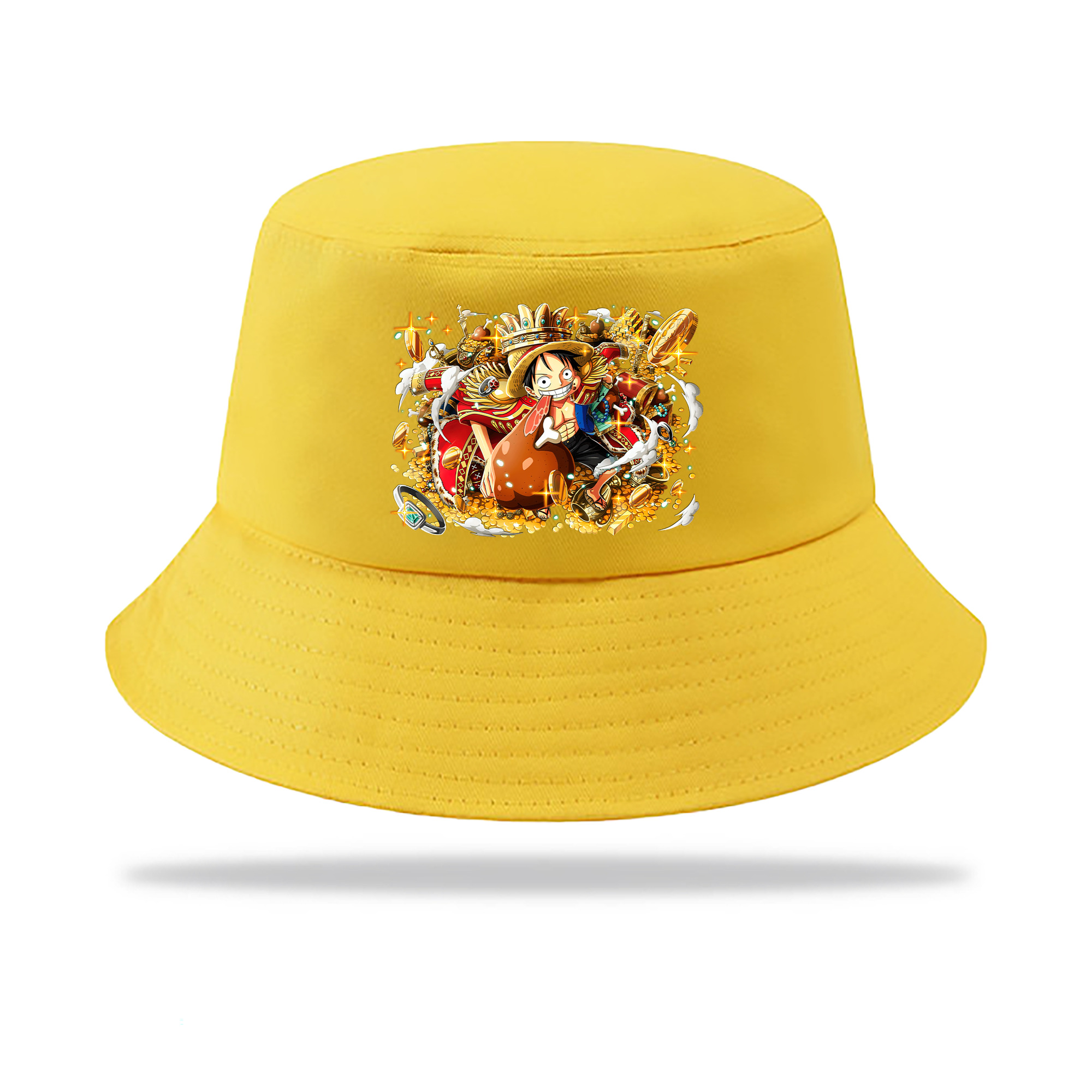（画像用） ワンピース モンキー・D・ルフィ ONE PIECE Monkey D. Luffy アウトドア日除けバケットハット