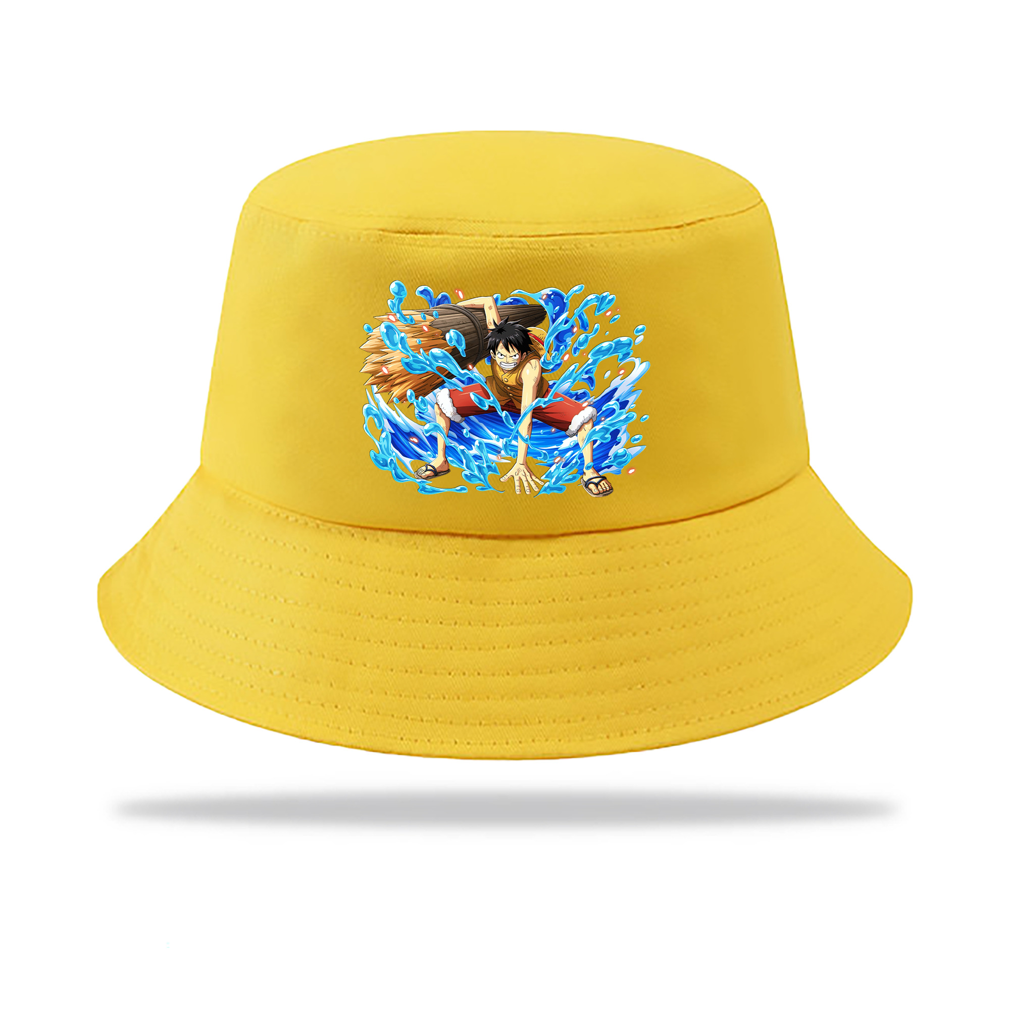 （画像用） ワンピース モンキー・D・ルフィ ONE PIECE Monkey D. Luffy アウトドア日除けバケットハット