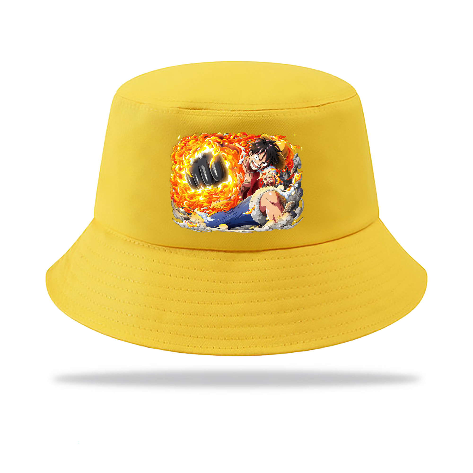 （画像用） ワンピース モンキー・D・ルフィ ONE PIECE Monkey D. Luffy アウトドア日除けバケットハット