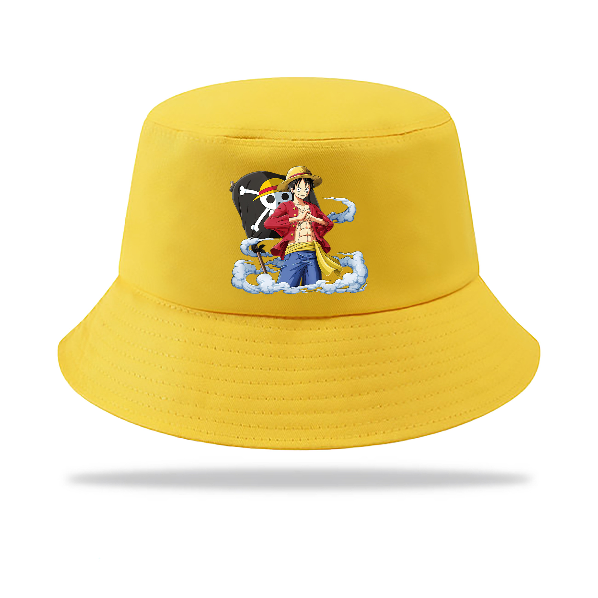 ワンピース モンキー・D・ルフィ ONE PIECE Monkey D. Luffy アウトドア日除けバケットハット
