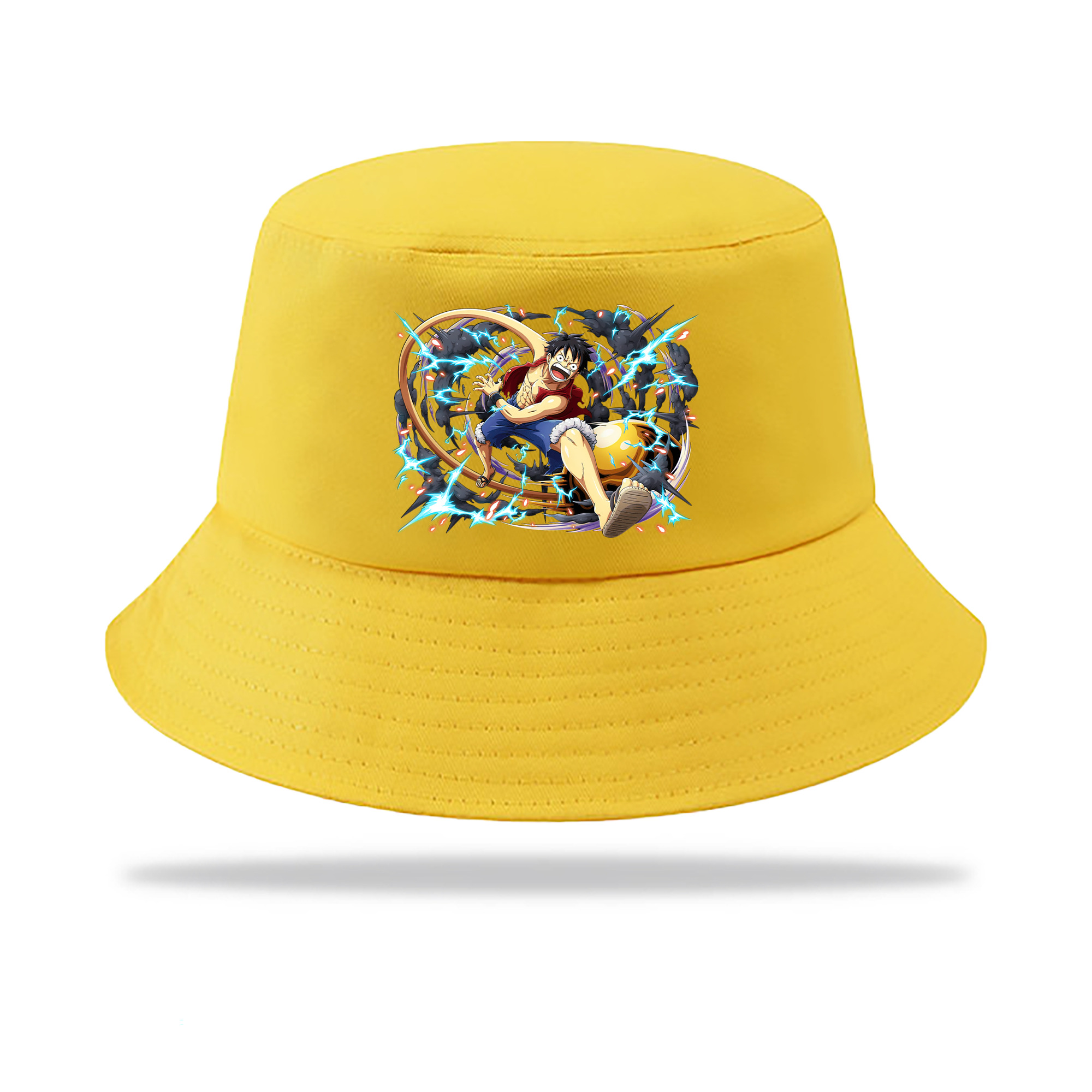 ワンピース モンキー・D・ルフィ ONE PIECE Monkey D. Luffy アウトドア日除けバケットハット