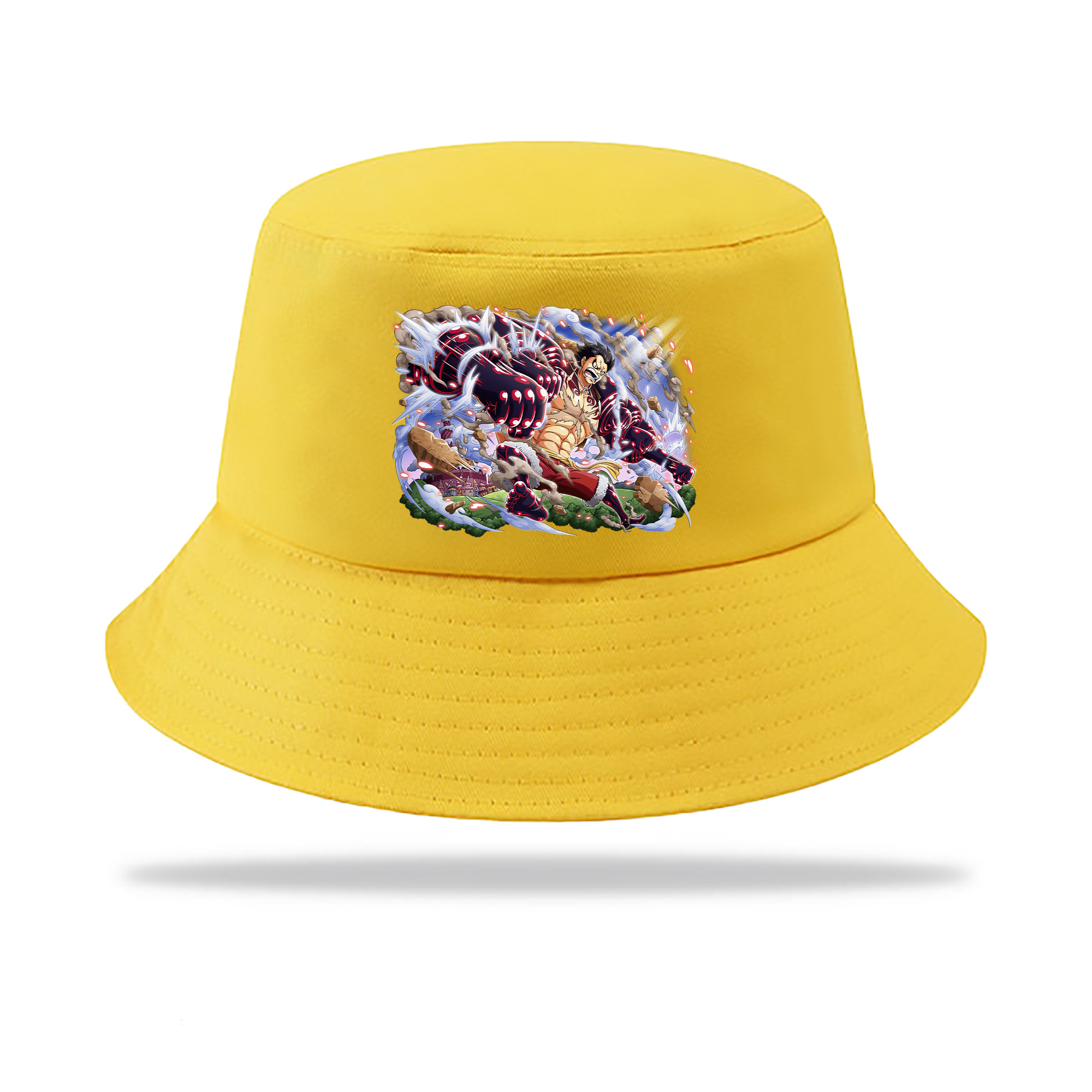 ワンピース モンキー・D・ルフィ ONE PIECE Monkey D. Luffy アウトドア日除けバケットハット