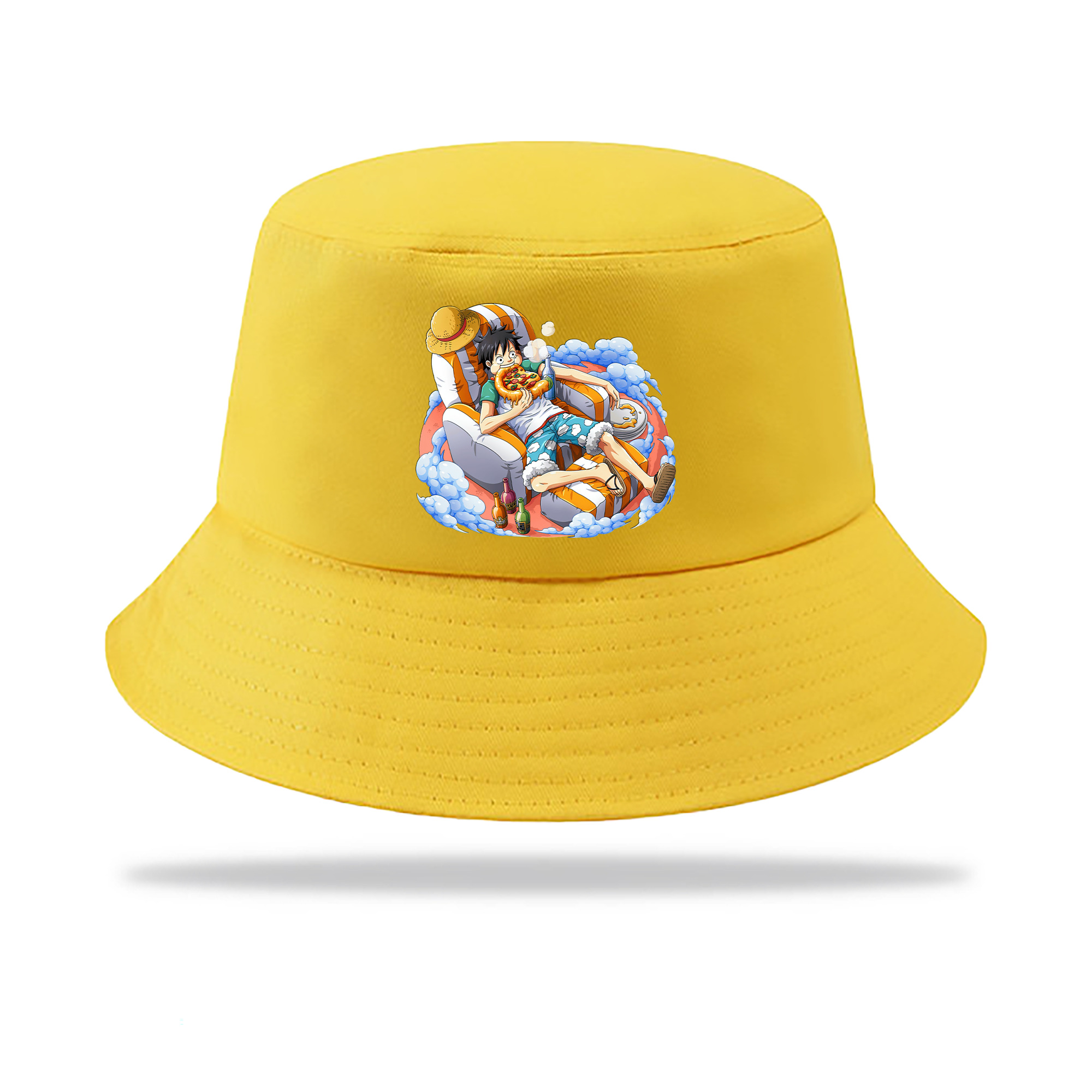 ワンピース モンキー・D・ルフィ ONE PIECE Monkey D. Luffy アウトドア日除けバケットハット