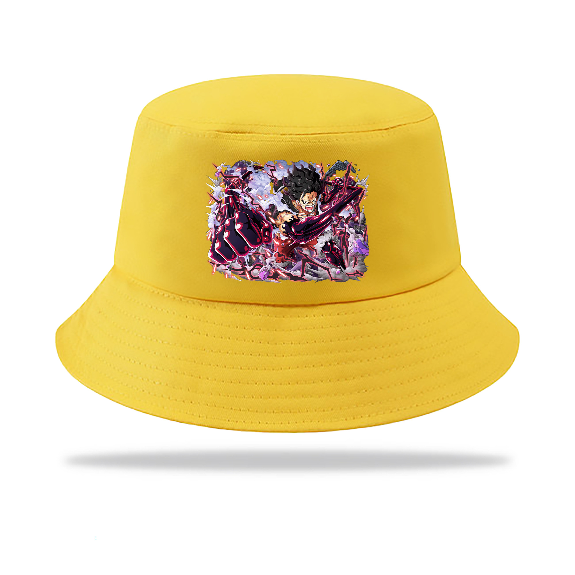 ワンピース モンキー・D・ルフィ ONE PIECE Monkey D. Luffy アウトドア日除けバケットハット