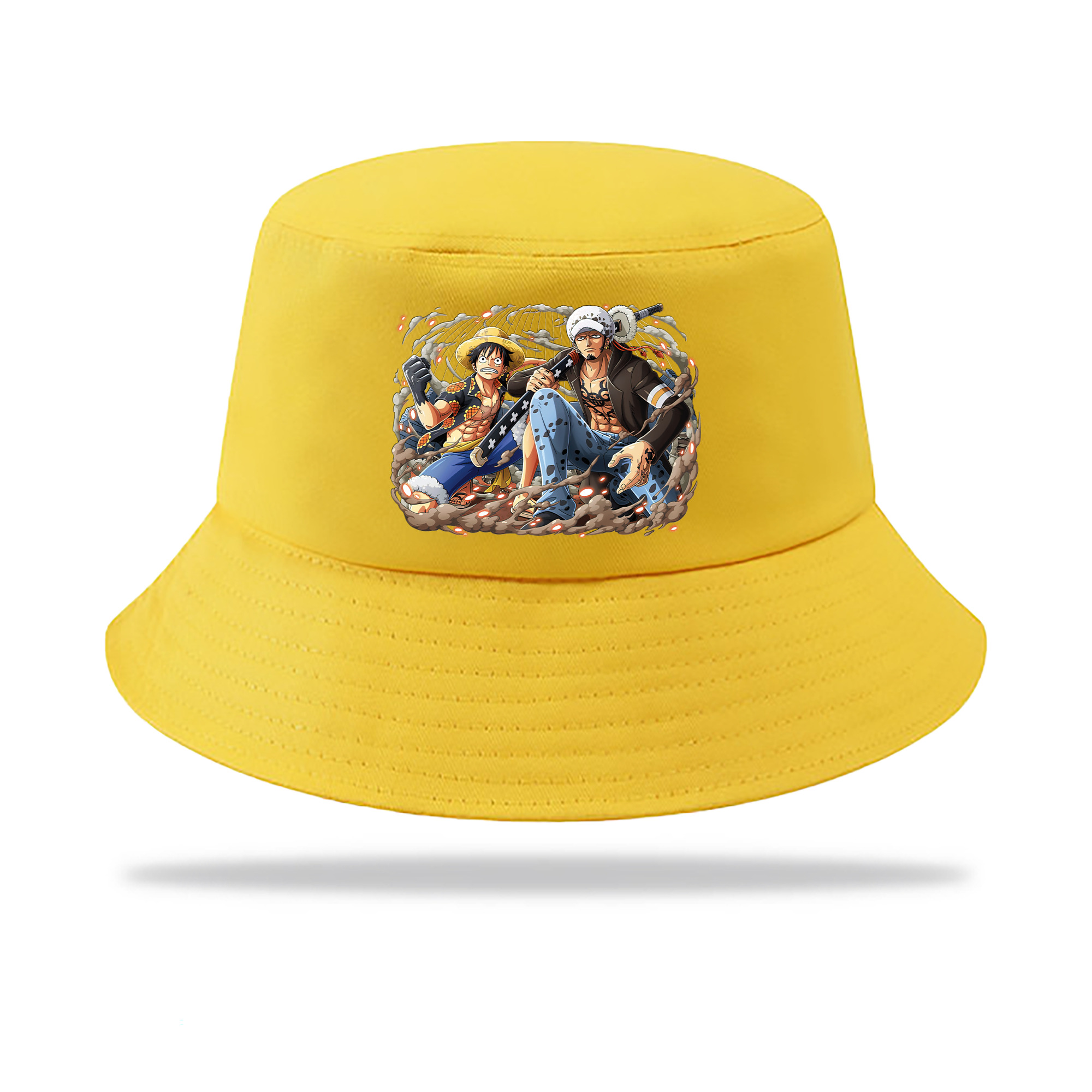 ワンピース モンキー・D・ルフィ ONE PIECE Monkey D. Luffy アウトドア日除けバケットハット