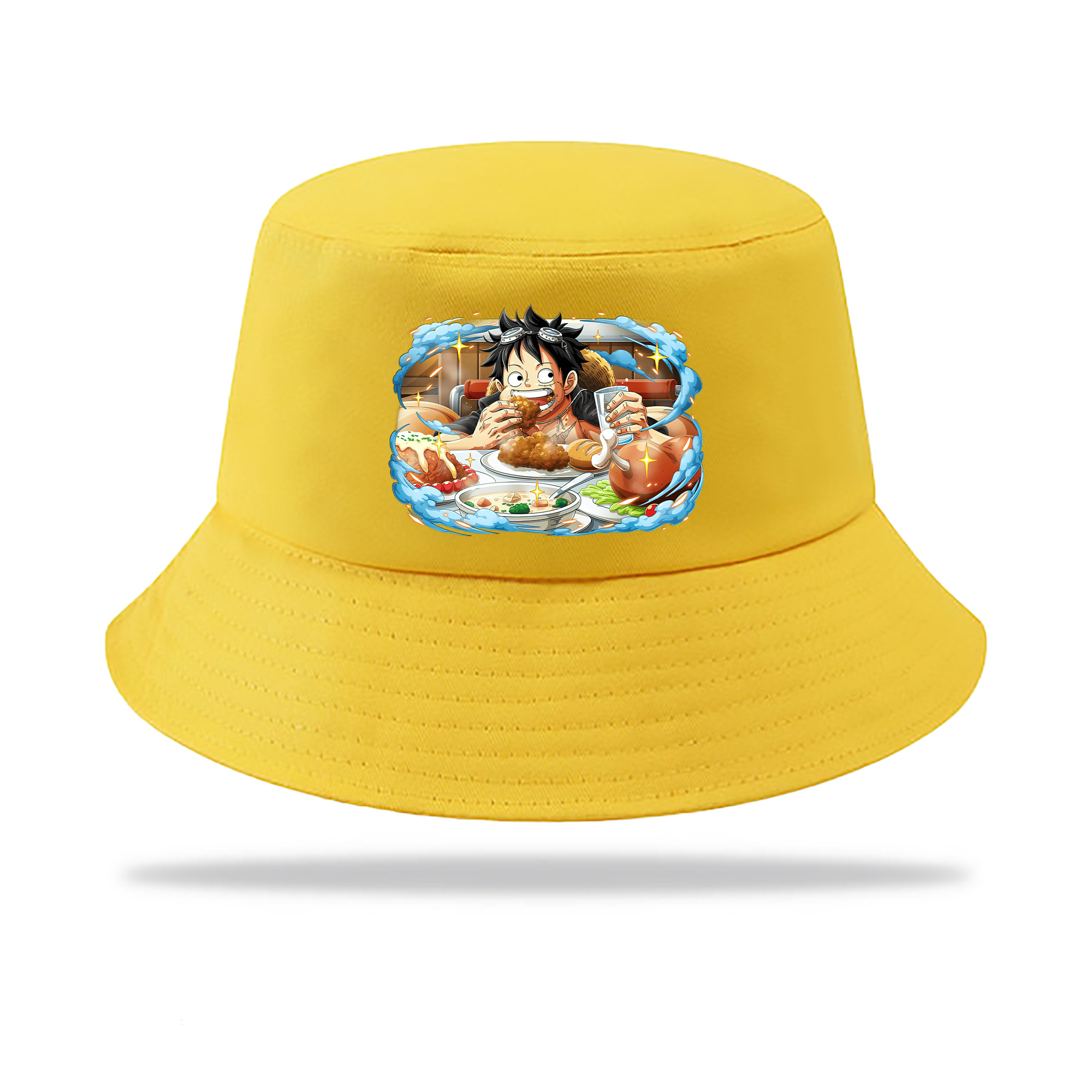 ワンピース モンキー・D・ルフィ ONE PIECE Monkey D. Luffy アウトドア日除けバケットハット