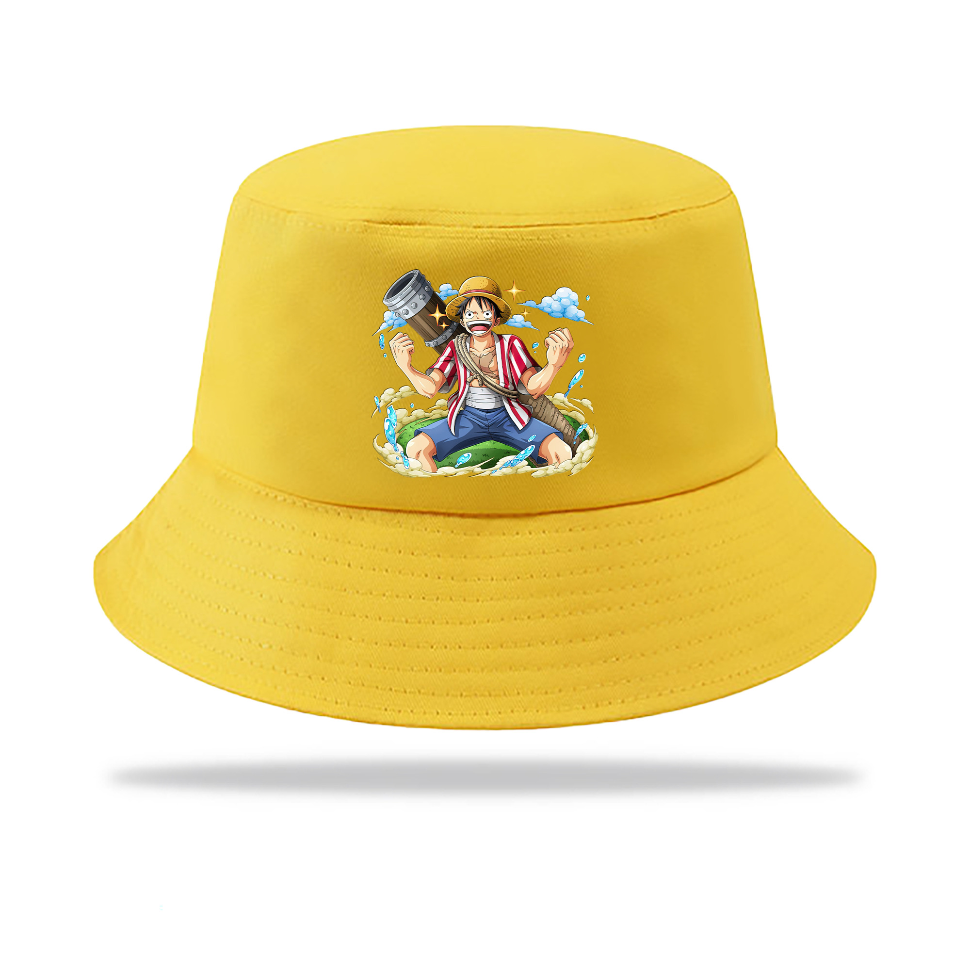 ワンピース モンキー・D・ルフィ ONE PIECE Monkey D. Luffy アウトドア日除けバケットハット