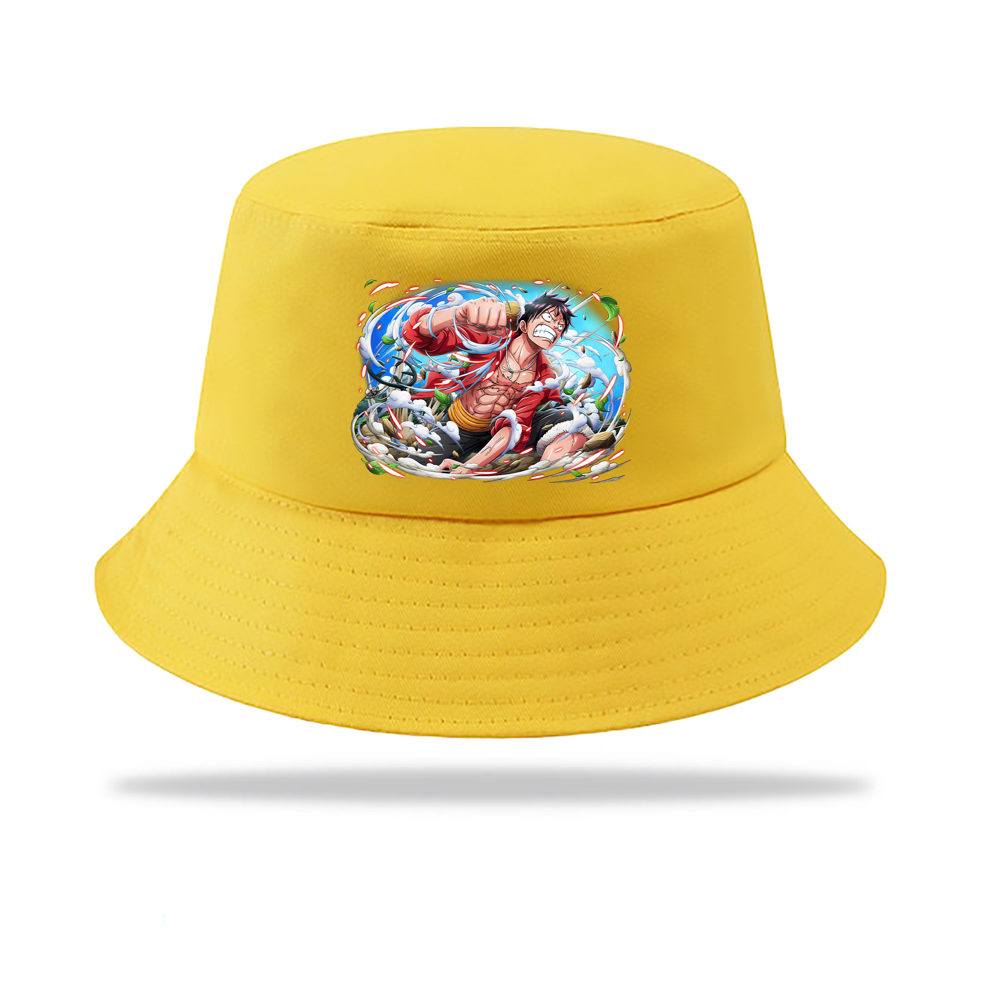 ワンピース モンキー・D・ルフィ ONE PIECE Monkey D. Luffy アウトドア日除けバケットハット