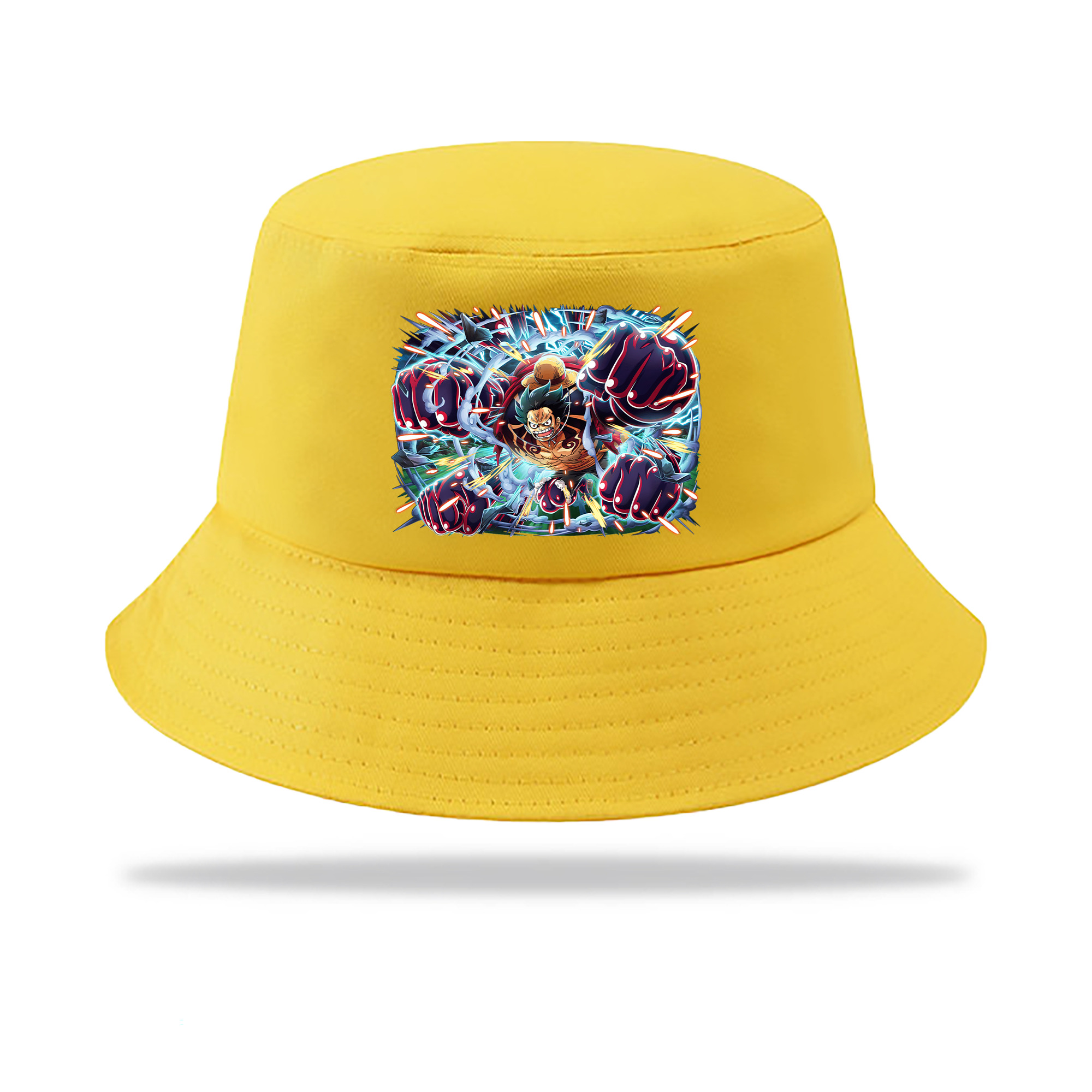 ワンピース モンキー・D・ルフィ ONE PIECE Monkey D. Luffy アウトドア日除けバケットハット