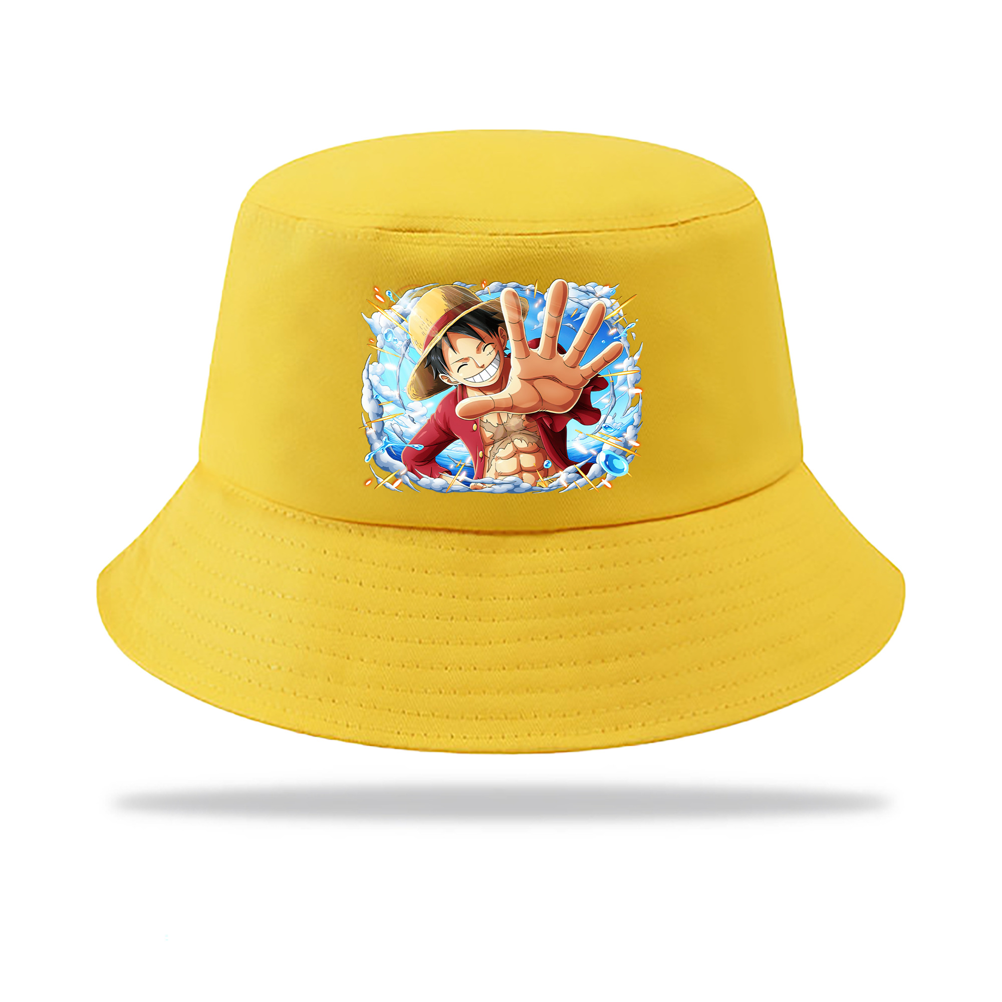 ワンピース モンキー・D・ルフィ ONE PIECE Monkey D. Luffy アウトドア日除けバケットハット