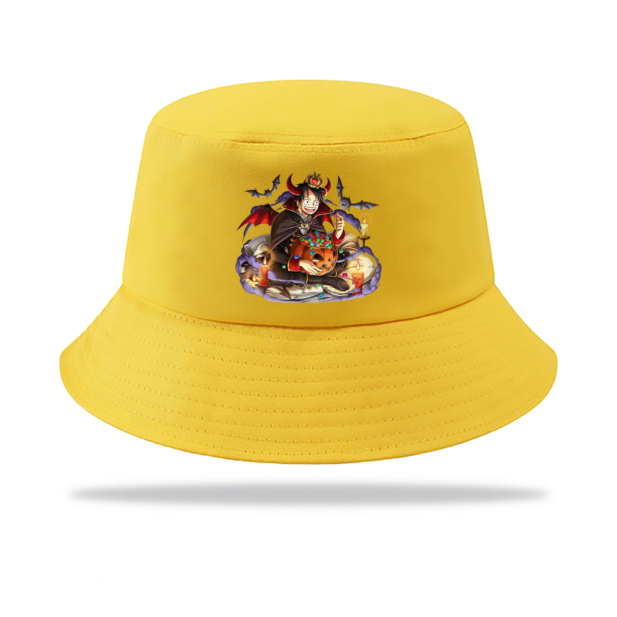 ワンピース モンキー・D・ルフィ ONE PIECE Monkey D. Luffy アウトドア日除けバケットハット