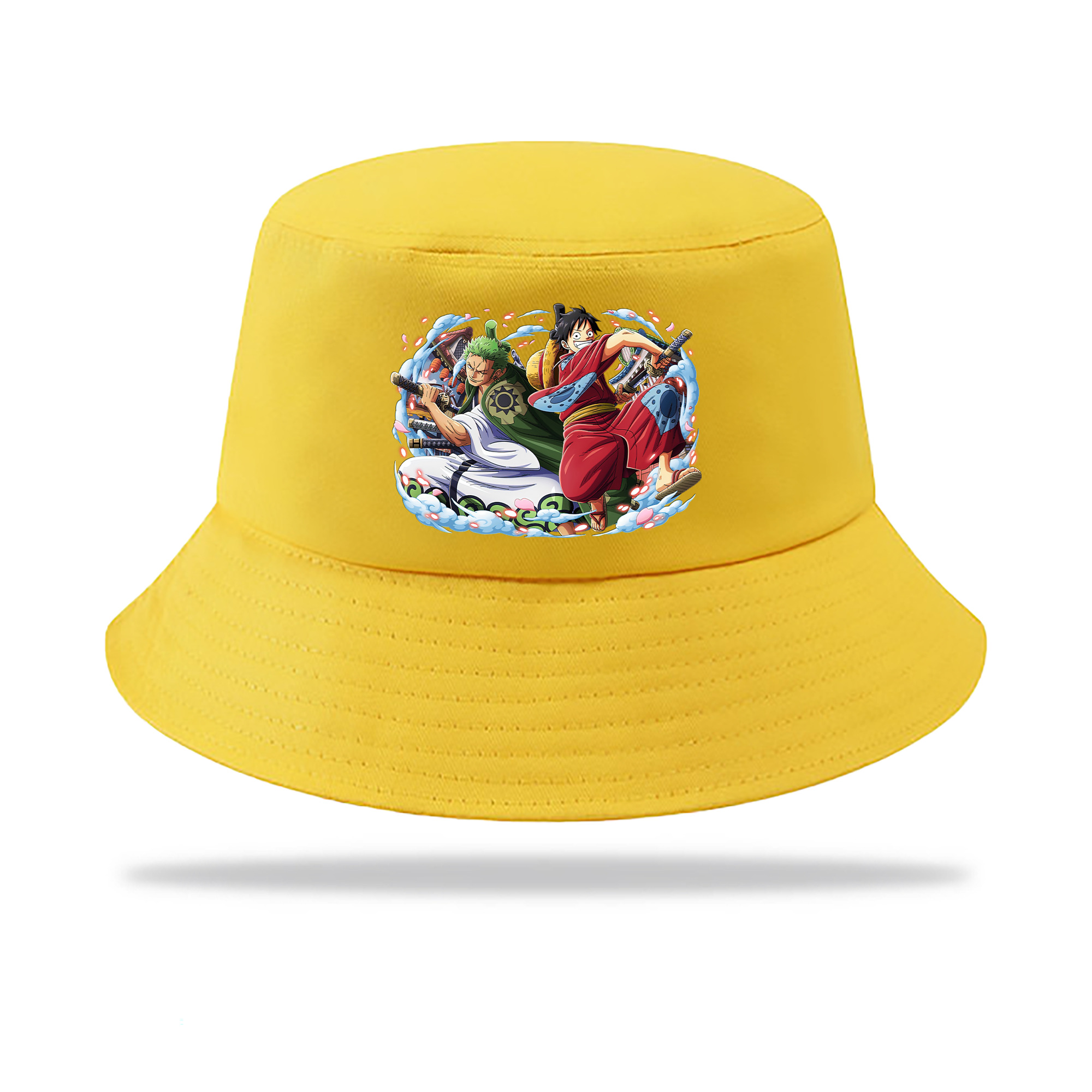 ワンピース モンキー・D・ルフィ ONE PIECE Monkey D. Luffy アウトドア日除けバケットハット