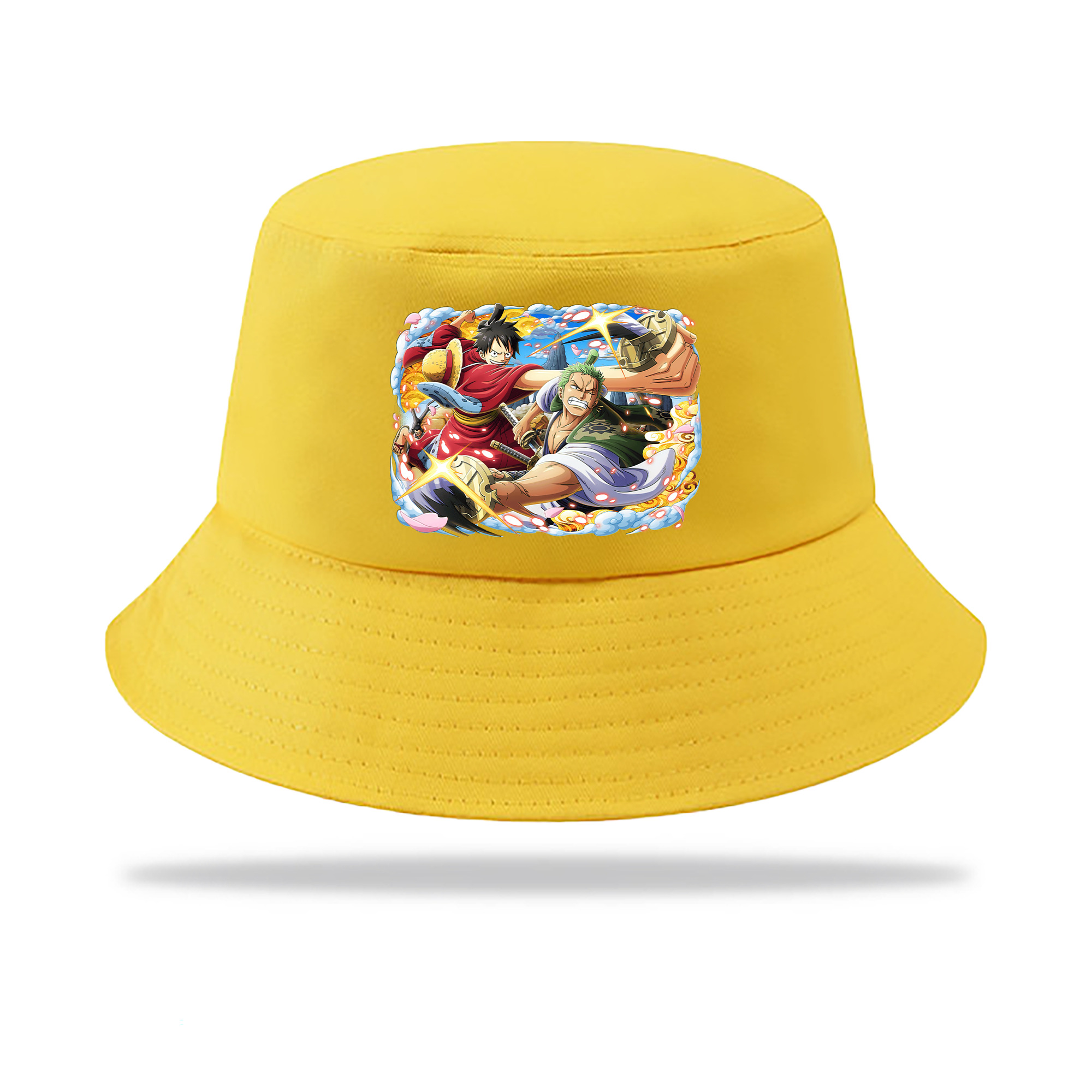 ワンピース モンキー・D・ルフィ ONE PIECE Monkey D. Luffy アウトドア日除けバケットハット