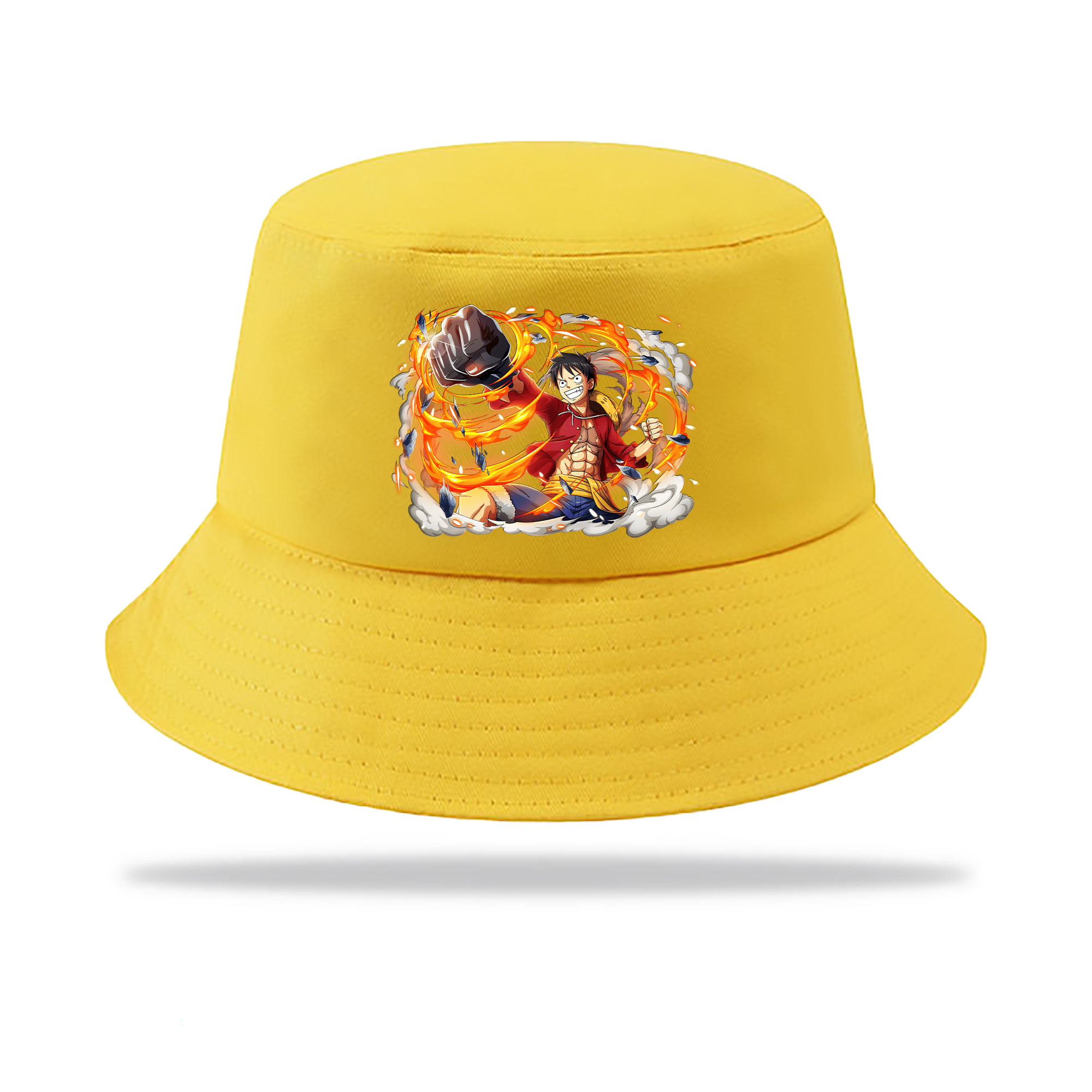 ワンピース モンキー・D・ルフィ ONE PIECE Monkey D. Luffy アウトドア日除けバケットハット