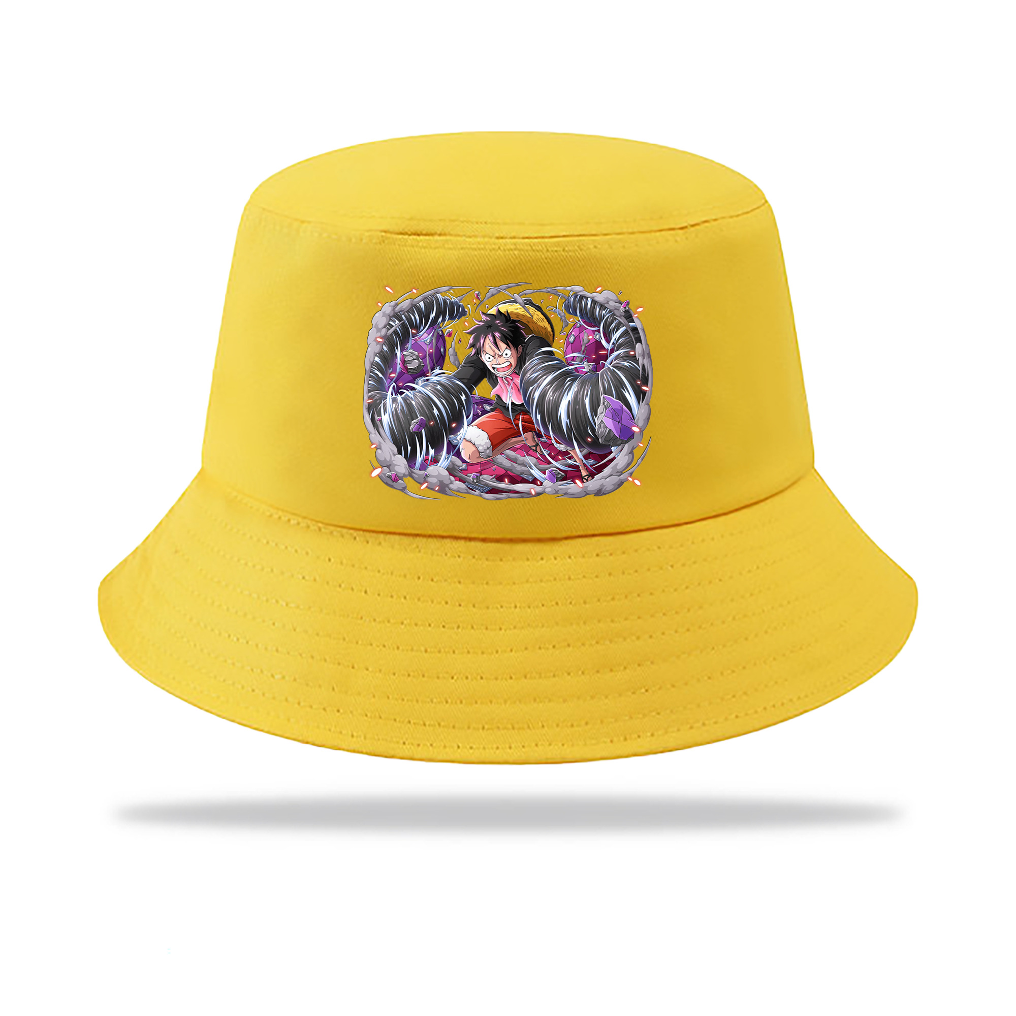 ワンピース モンキー・D・ルフィ ONE PIECE Monkey D. Luffy アウトドア日除けバケットハット