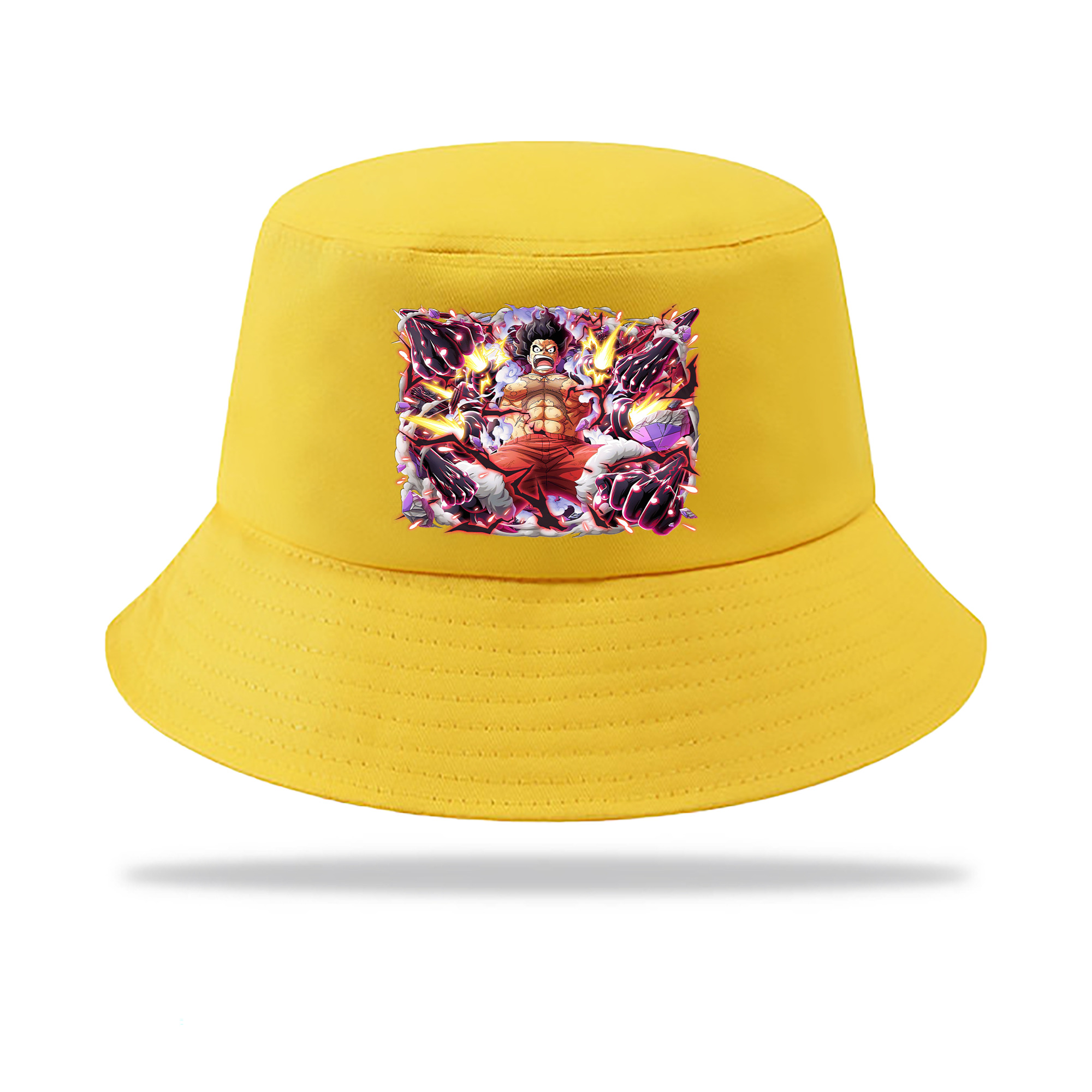 ワンピース モンキー・D・ルフィ ONE PIECE Monkey D. Luffy アウトドア日除けバケットハット