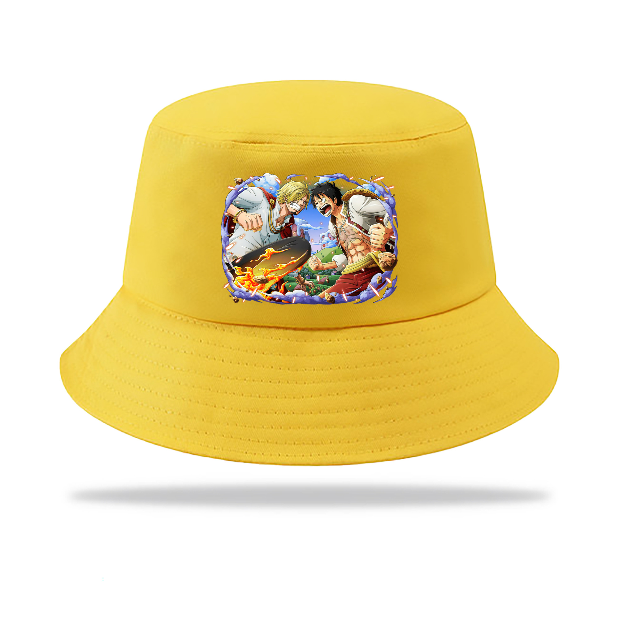 ワンピース モンキー・D・ルフィ ONE PIECE Monkey D. Luffy アウトドア日除けバケットハット