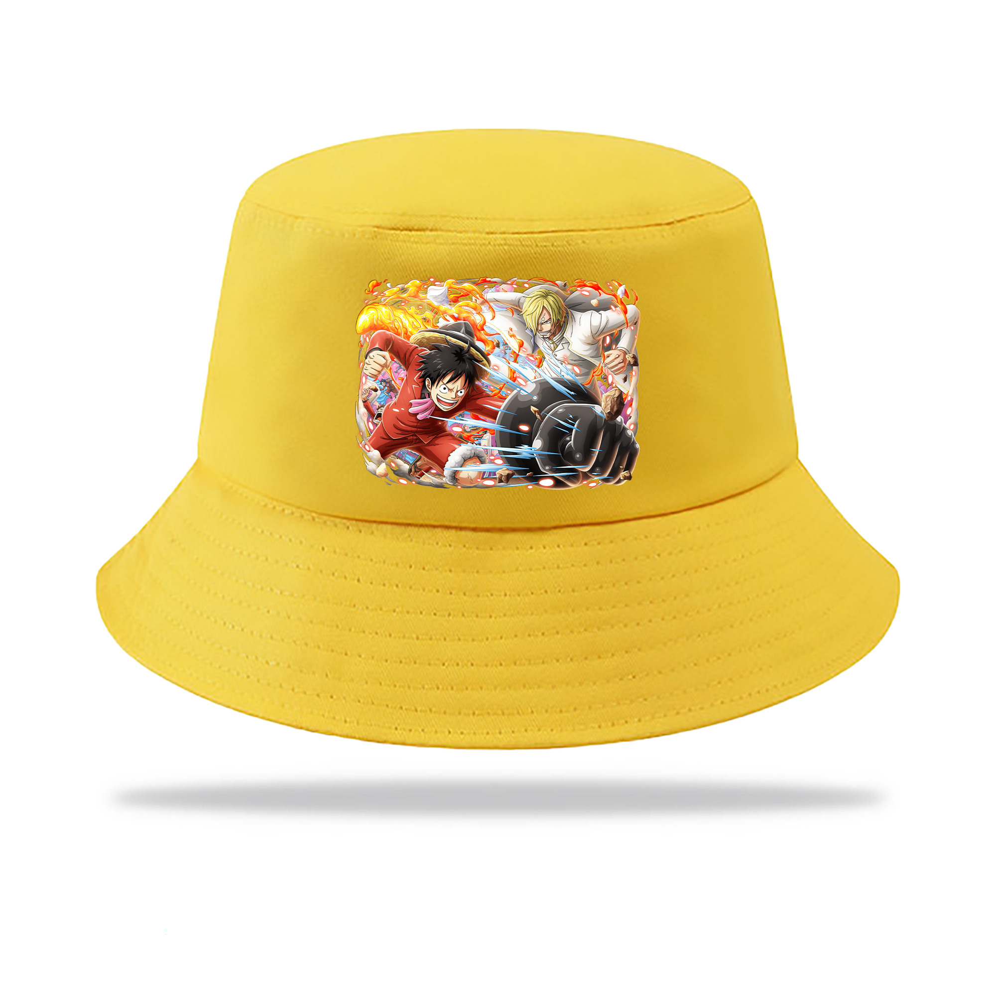ワンピース モンキー・D・ルフィ ONE PIECE Monkey D. Luffy アウトドア日除けバケットハット