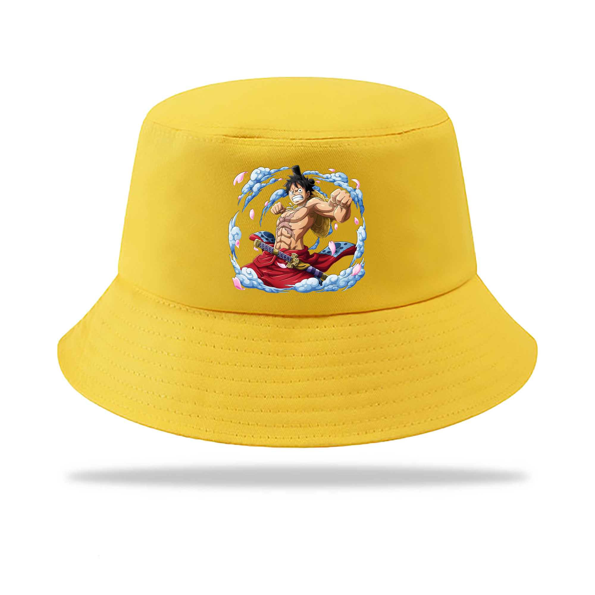 ワンピース モンキー・D・ルフィ ONE PIECE Monkey D. Luffy アウトドア日除けバケットハット