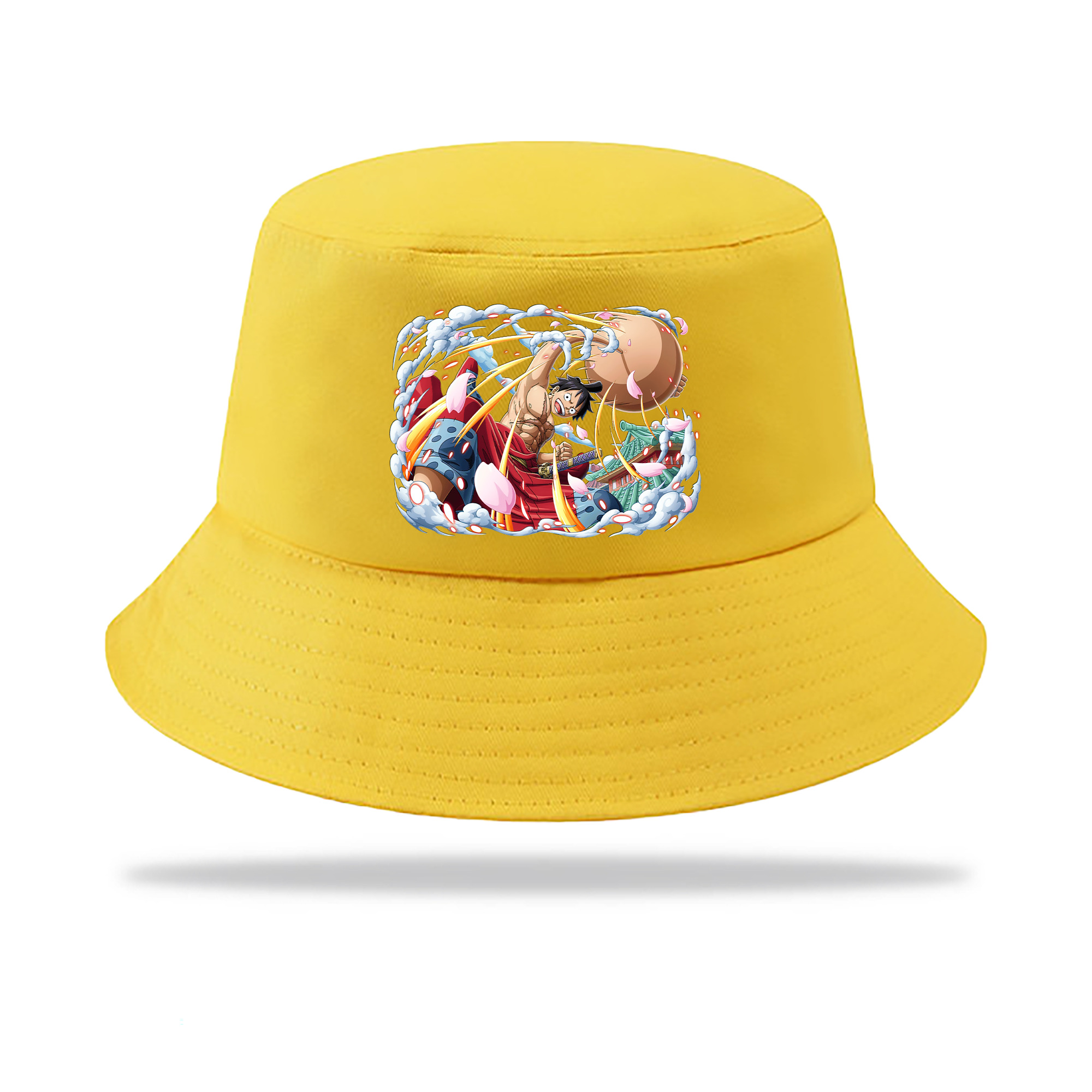 ワンピース モンキー・D・ルフィ ONE PIECE Monkey D. Luffy アウトドア日除けバケットハット