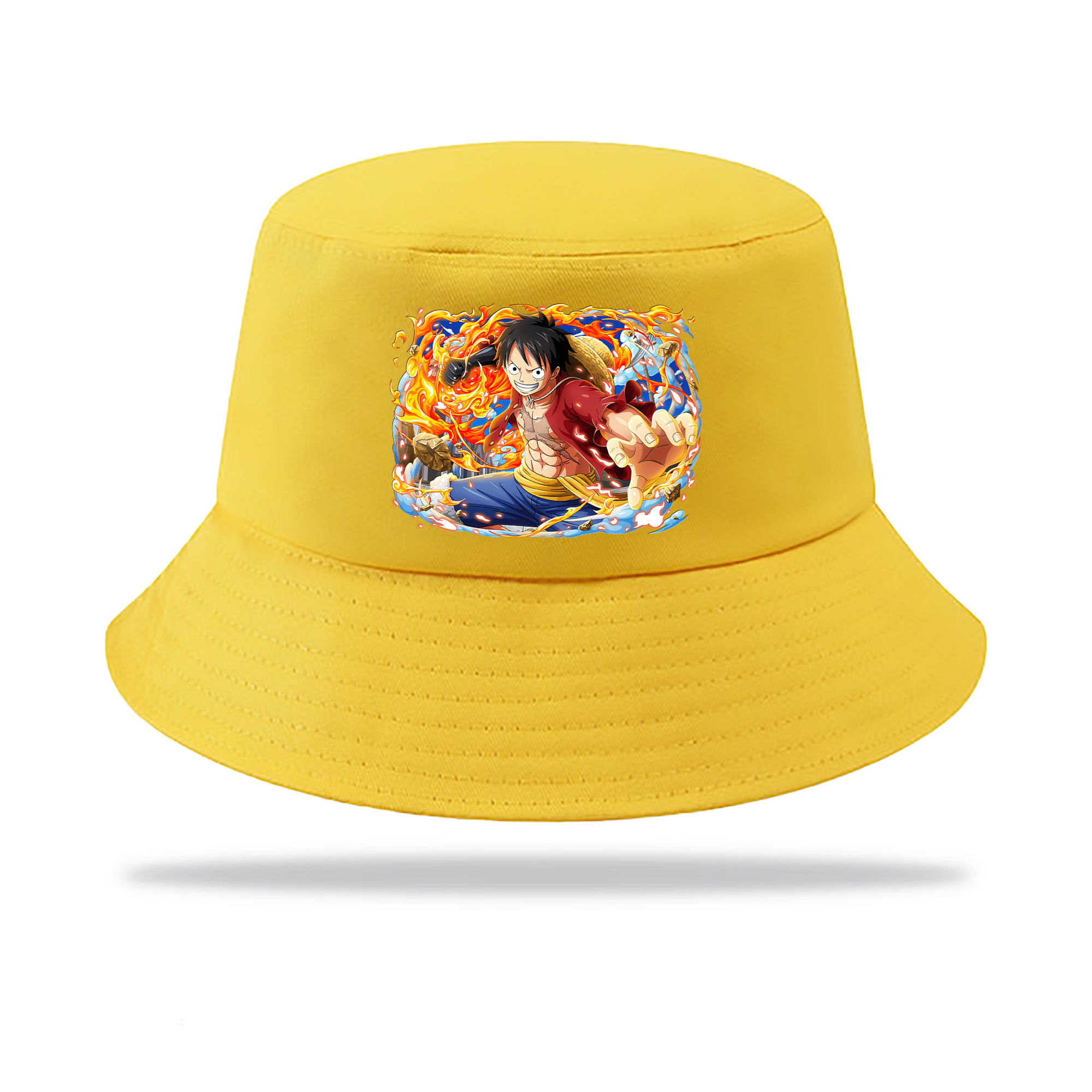 ワンピース モンキー・D・ルフィ ONE PIECE Monkey D. Luffy アウトドア日除けバケットハット