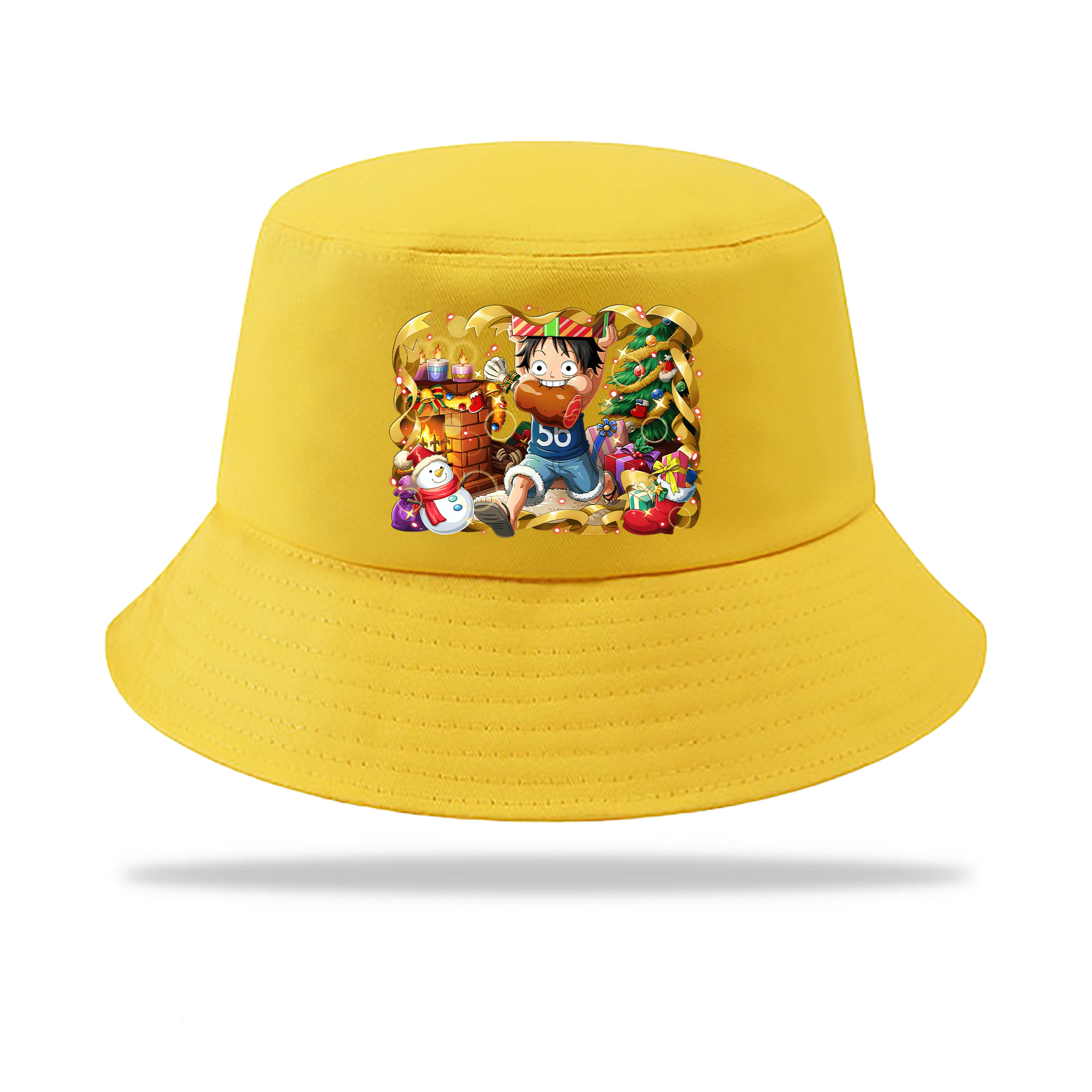 ワンピース モンキー・D・ルフィ ONE PIECE Monkey D. Luffy アウトドア日除けバケットハット