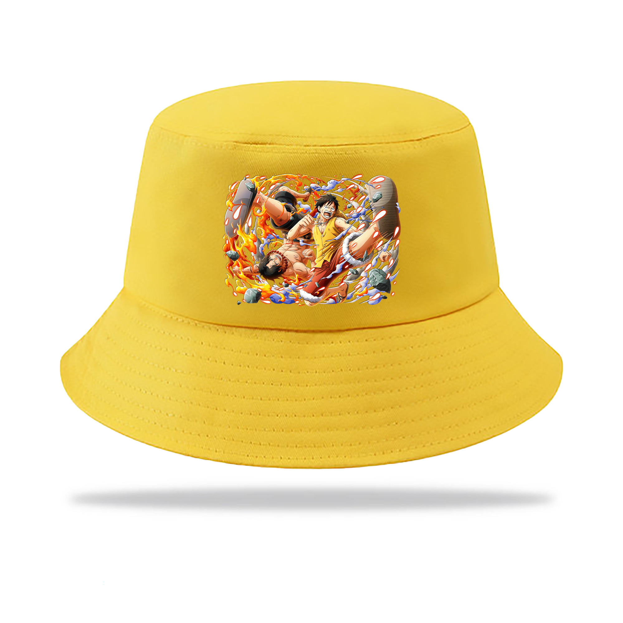 ワンピース モンキー・D・ルフィ ONE PIECE Monkey D. Luffy アウトドア日除けバケットハット