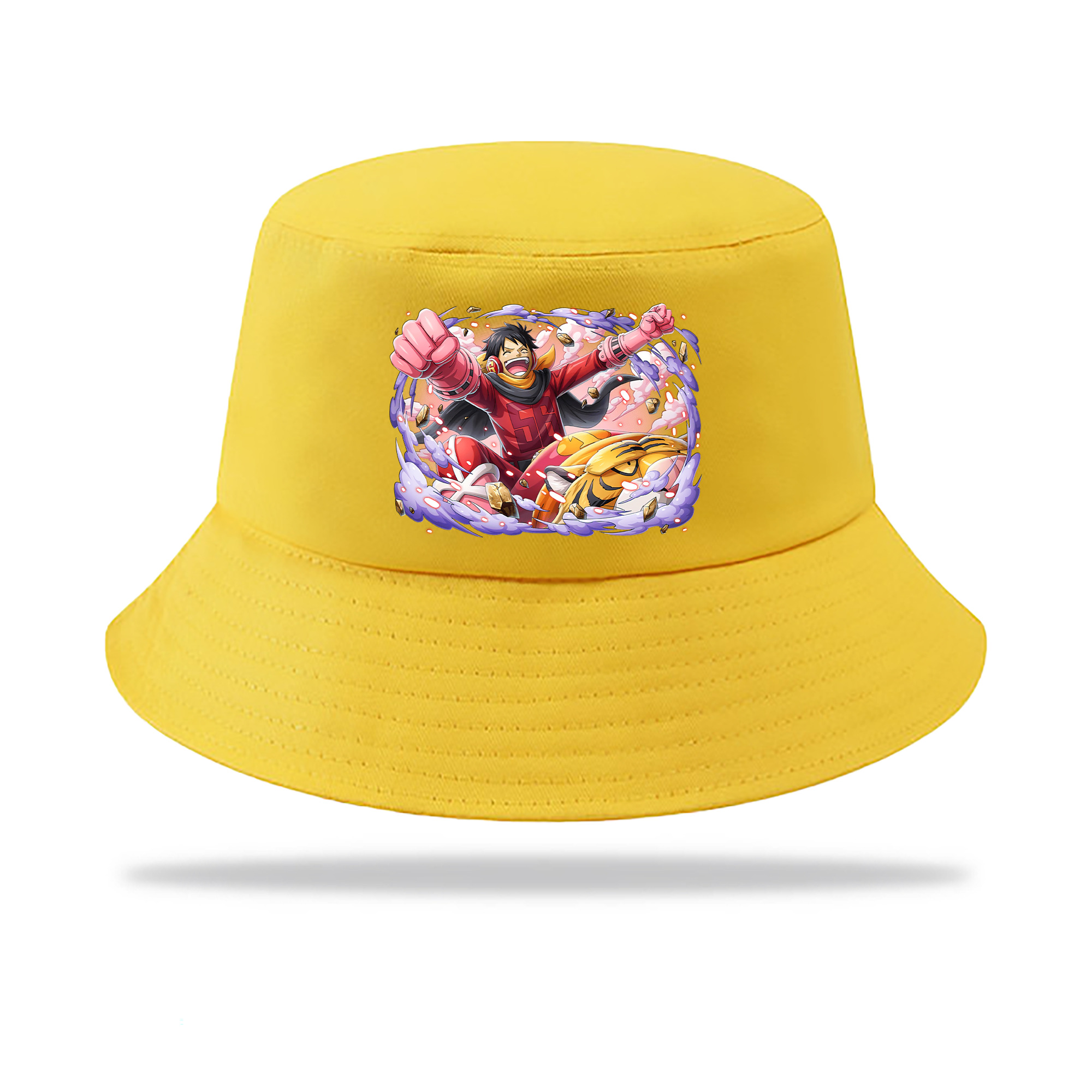 ワンピース モンキー・D・ルフィ ONE PIECE Monkey D. Luffy アウトドア日除けバケットハット