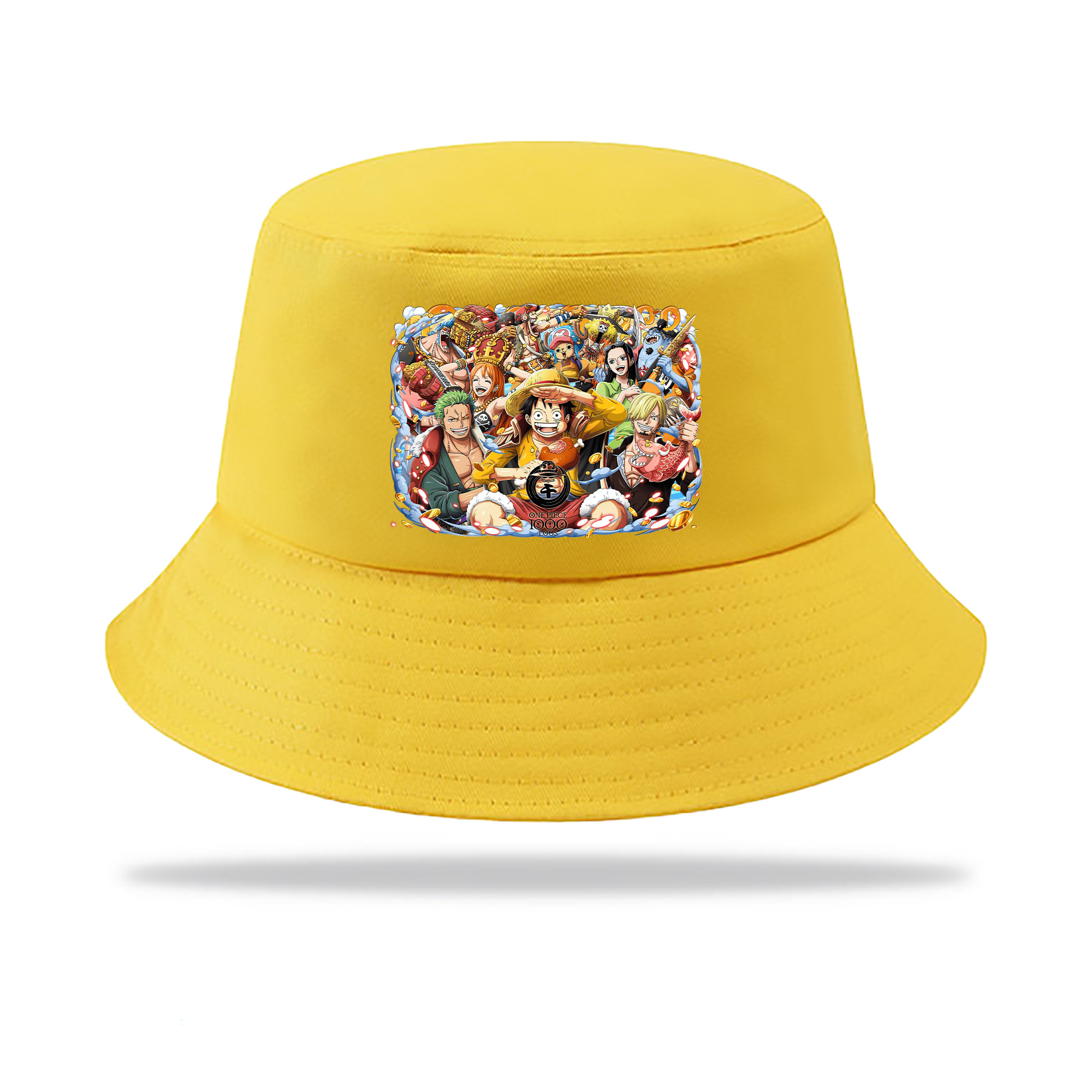 ワンピース モンキー・D・ルフィ ONE PIECE Monkey D. Luffy アウトドア日除けバケットハット
