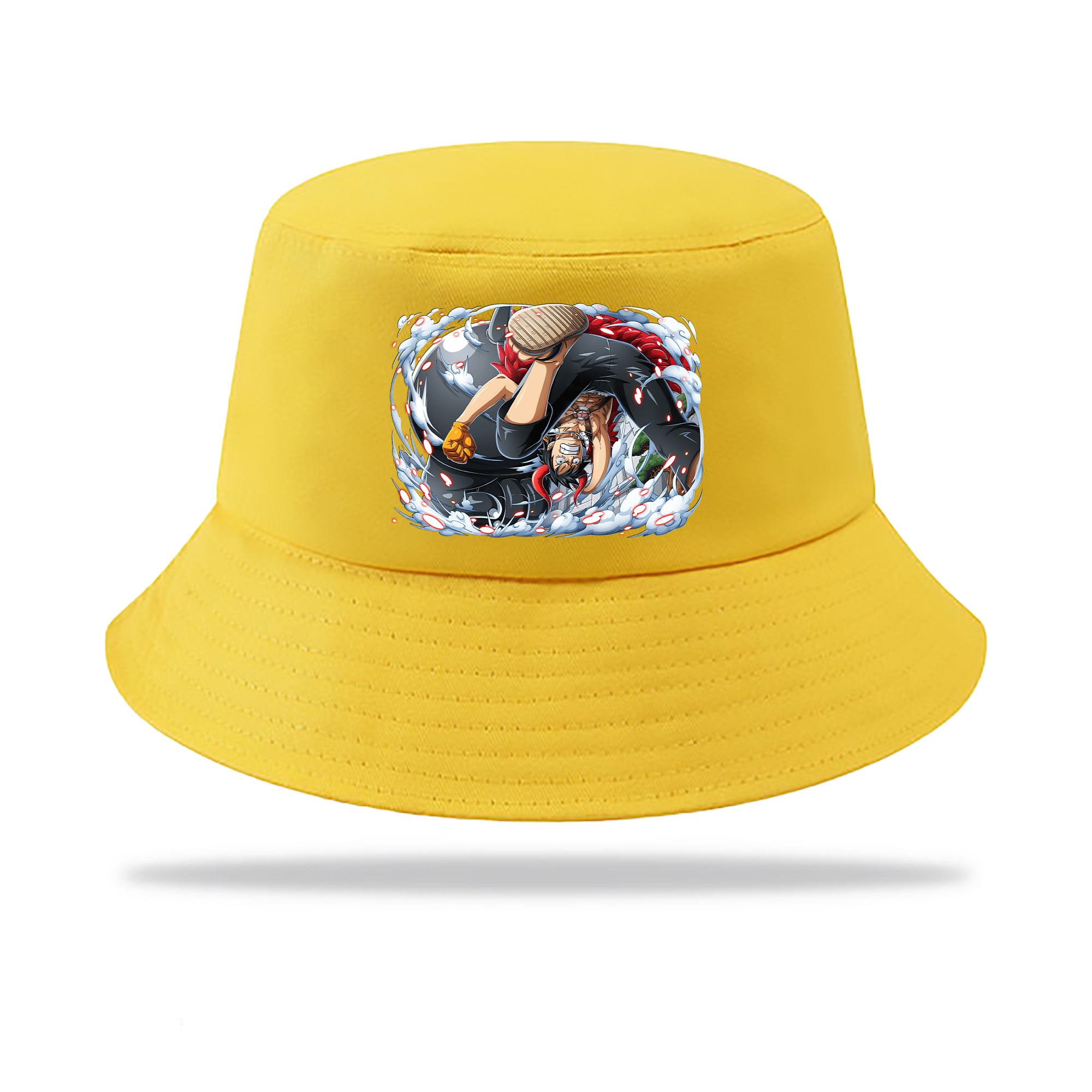 ワンピース モンキー・D・ルフィ ONE PIECE Monkey D. Luffy アウトドア日除けバケットハット