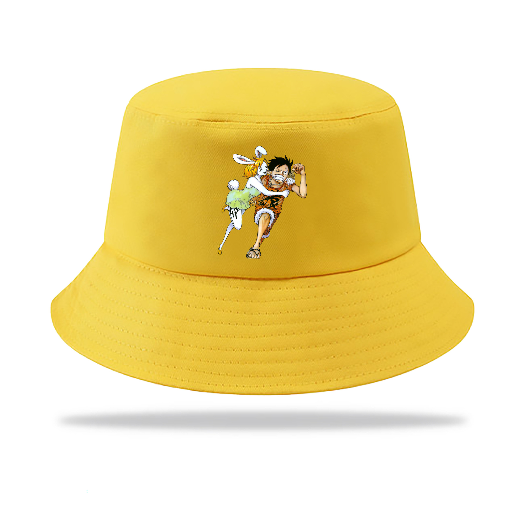 ワンピース モンキー・D・ルフィ ONE PIECE Monkey D. Luffy アウトドア日除けバケットハット