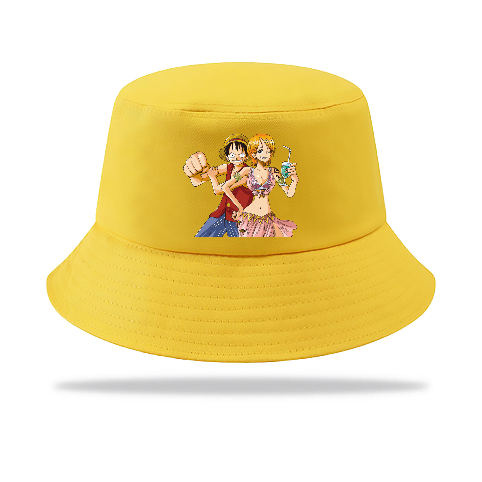 ワンピース モンキー・D・ルフィ ONE PIECE Monkey D. Luffy アウトドア日除けバケットハット