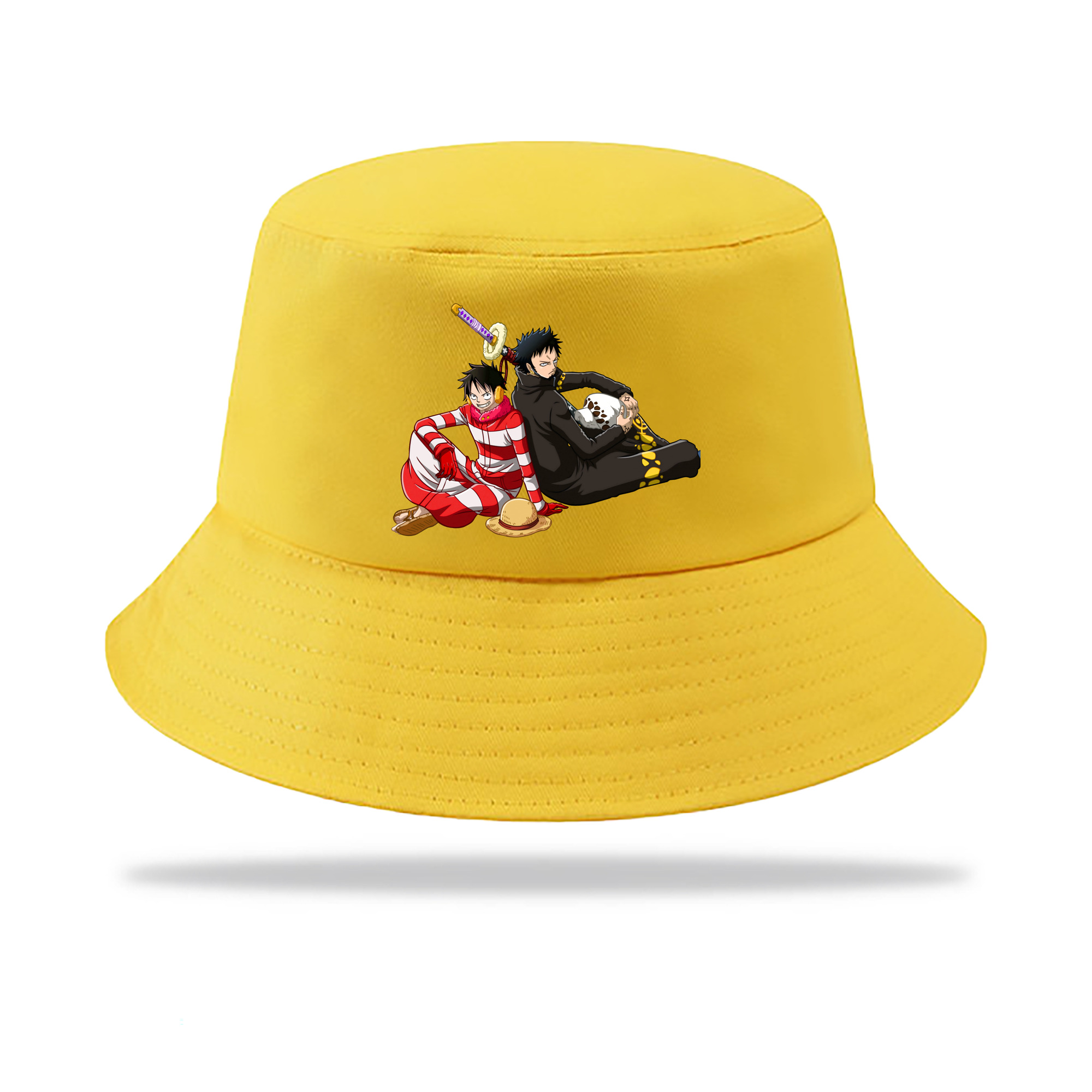 ワンピース モンキー・D・ルフィ ONE PIECE Monkey D. Luffy アウトドア日除けバケットハット