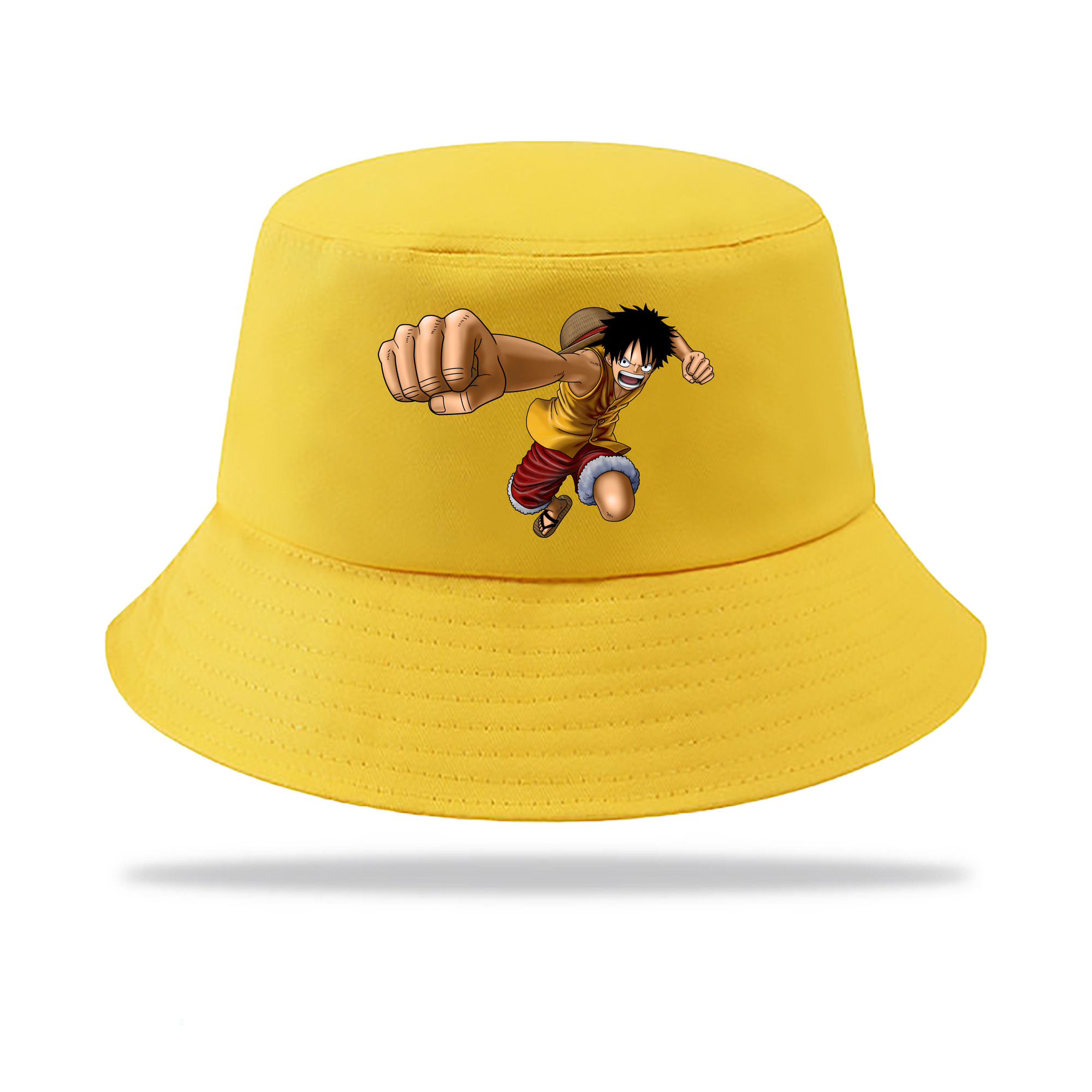 ワンピース モンキー・D・ルフィ ONE PIECE Monkey D. Luffy アウトドア日除けバケットハット