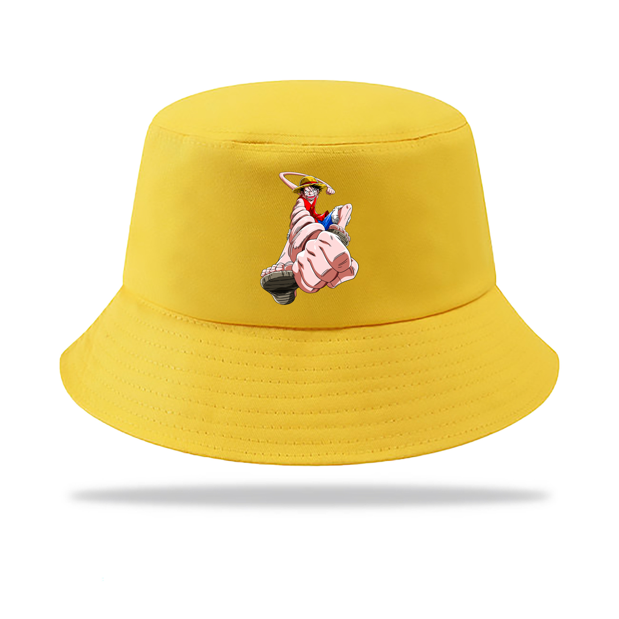 ワンピース モンキー・D・ルフィ ONE PIECE Monkey D. Luffy アウトドア日除けバケットハット