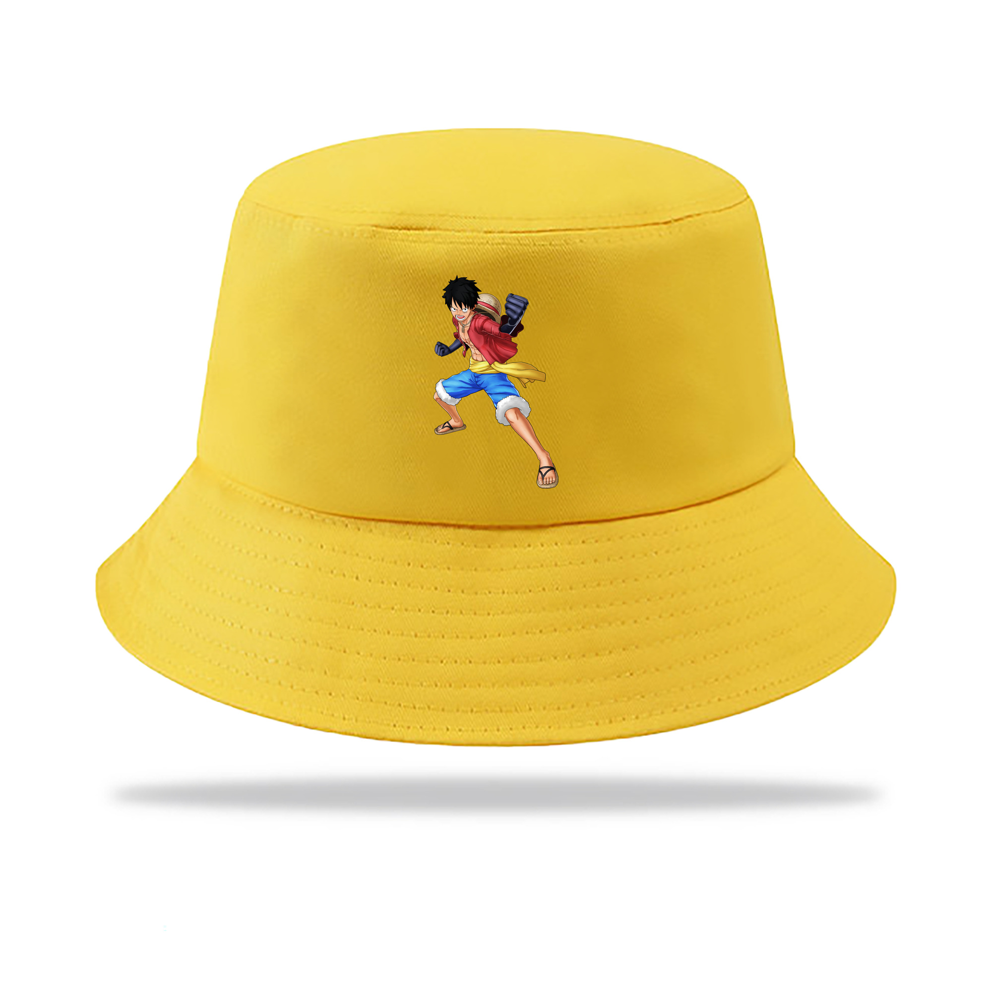 ワンピース モンキー・D・ルフィ ONE PIECE Monkey D. Luffy アウトドア日除けバケットハット